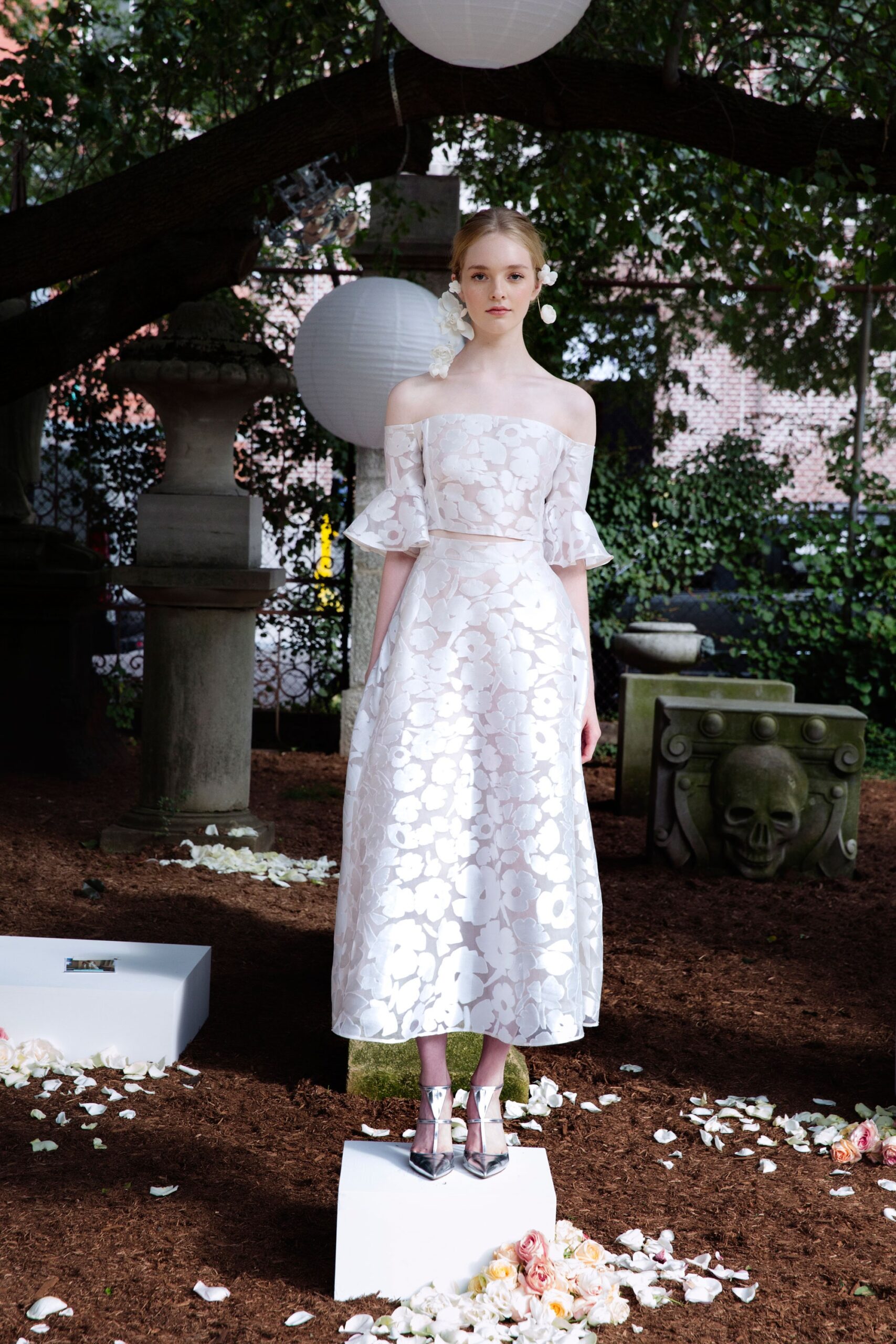 Lela Rose F/W 18 Bridal Look 9