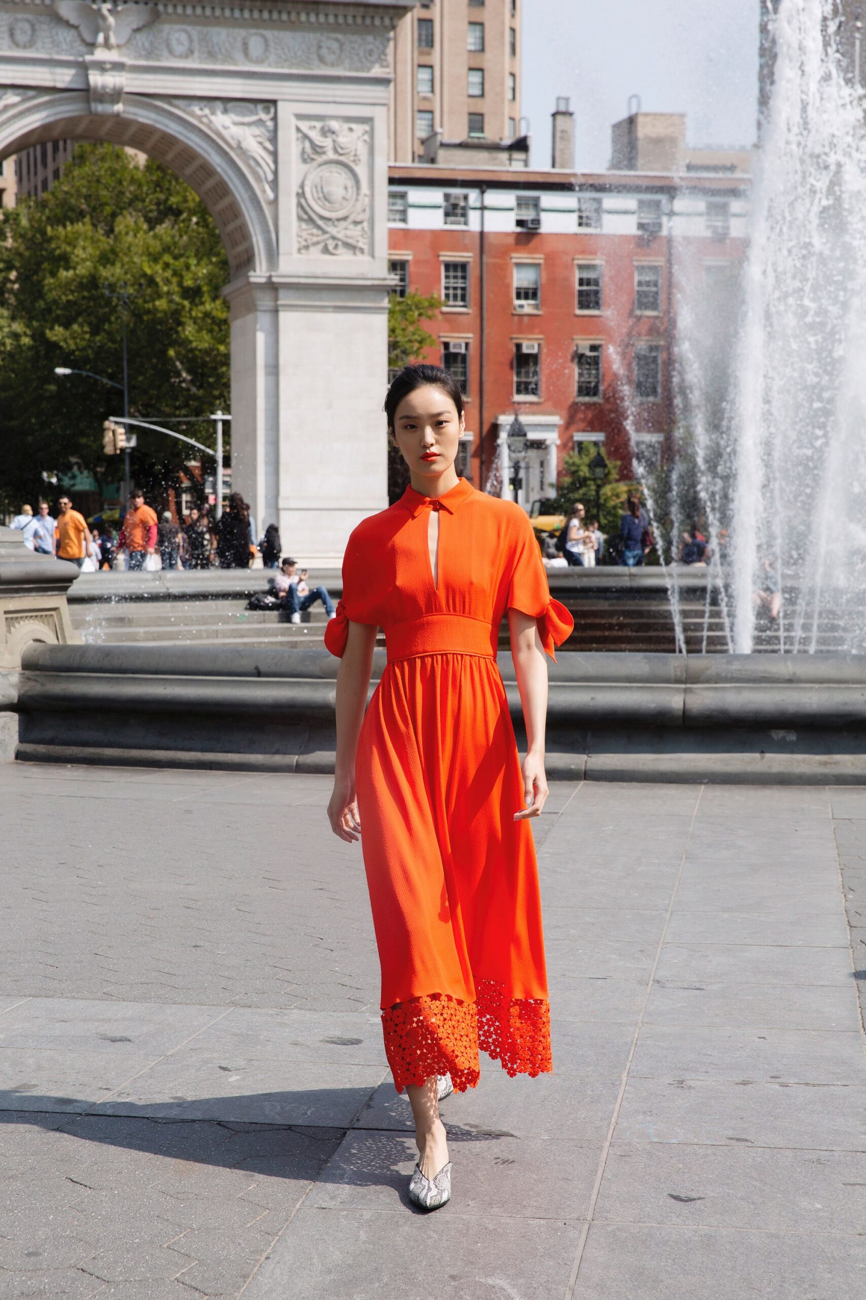 Lela Rose S/S 18 Look 9