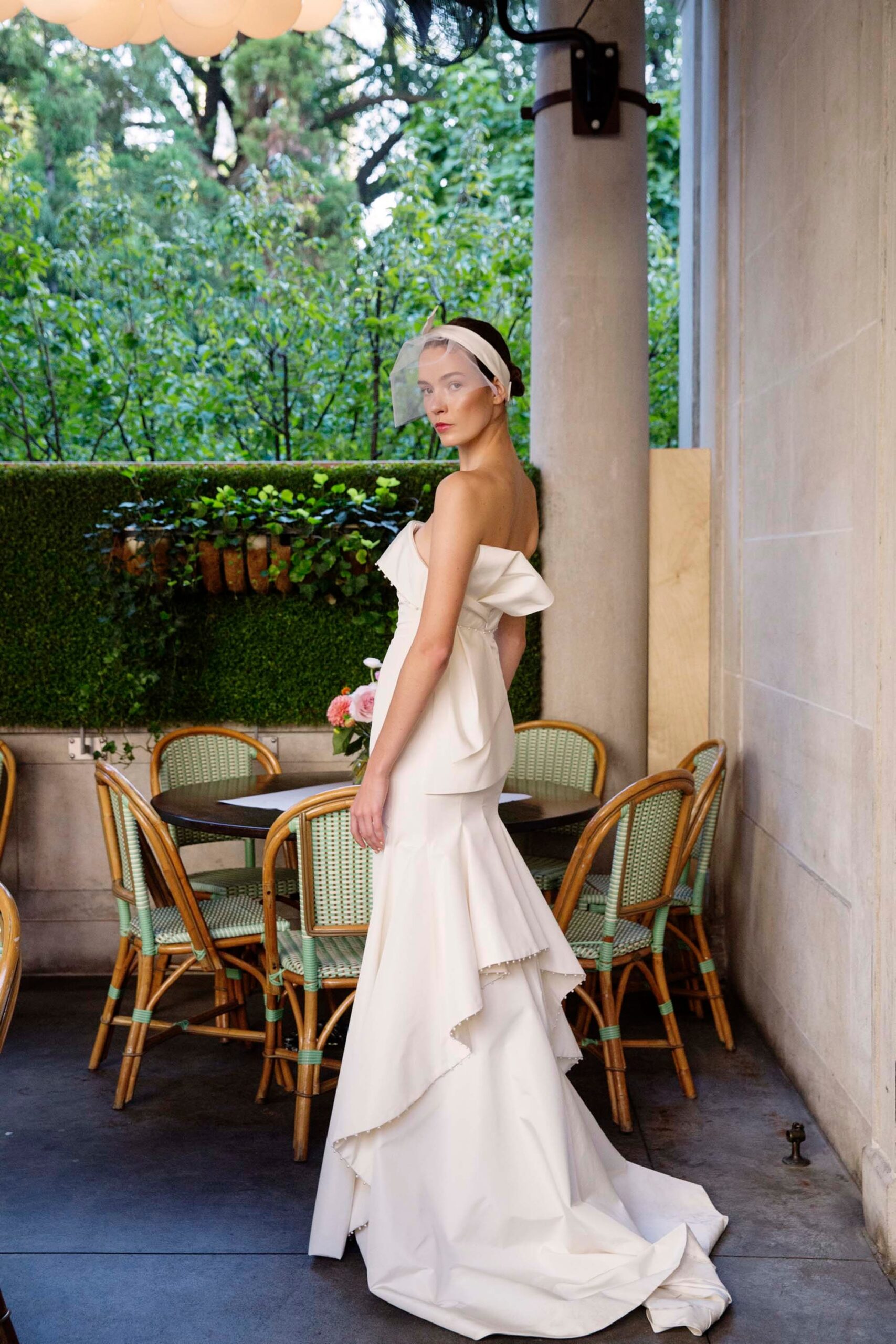Lela Rose F/W 17 Bridal Look 9