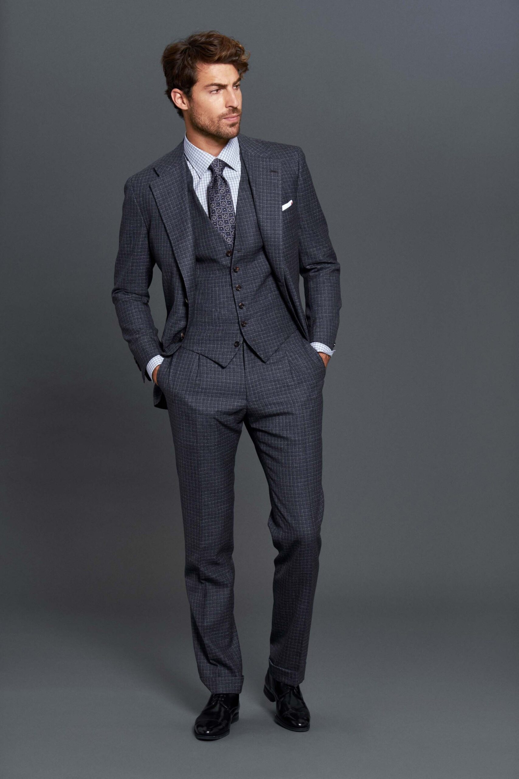 Kiton F/W 18 Menswear Look 11
