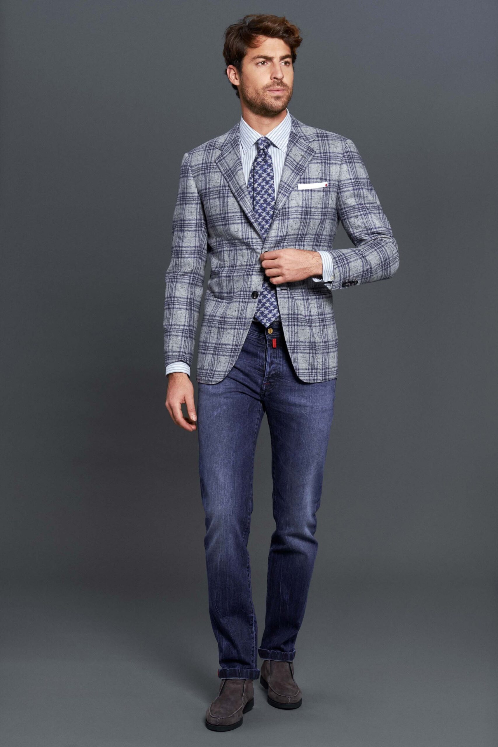 Kiton F/W 18 Menswear Look 13