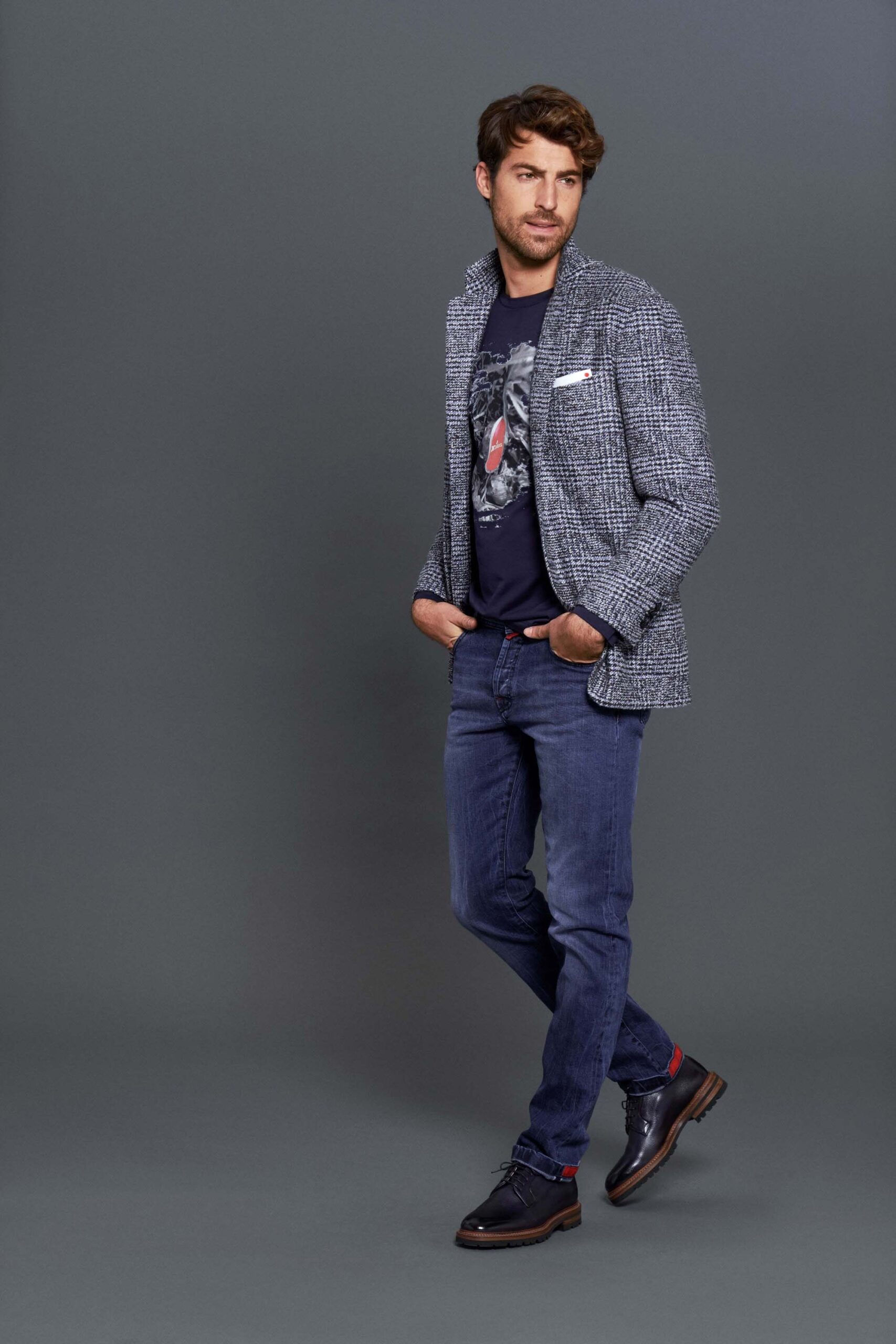 Kiton F/W 18 Menswear Look 15