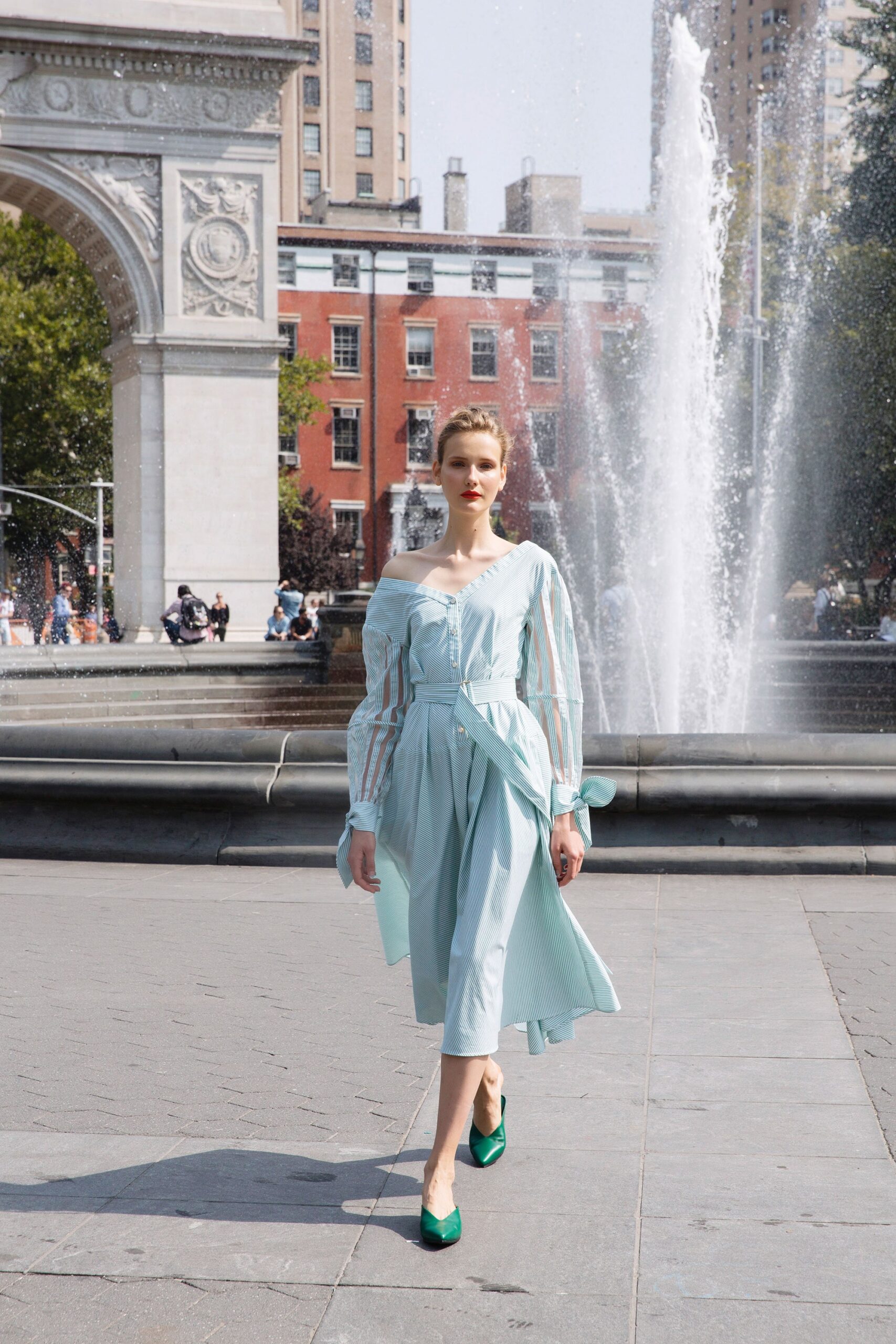 Lela Rose S/S 18 Look 16