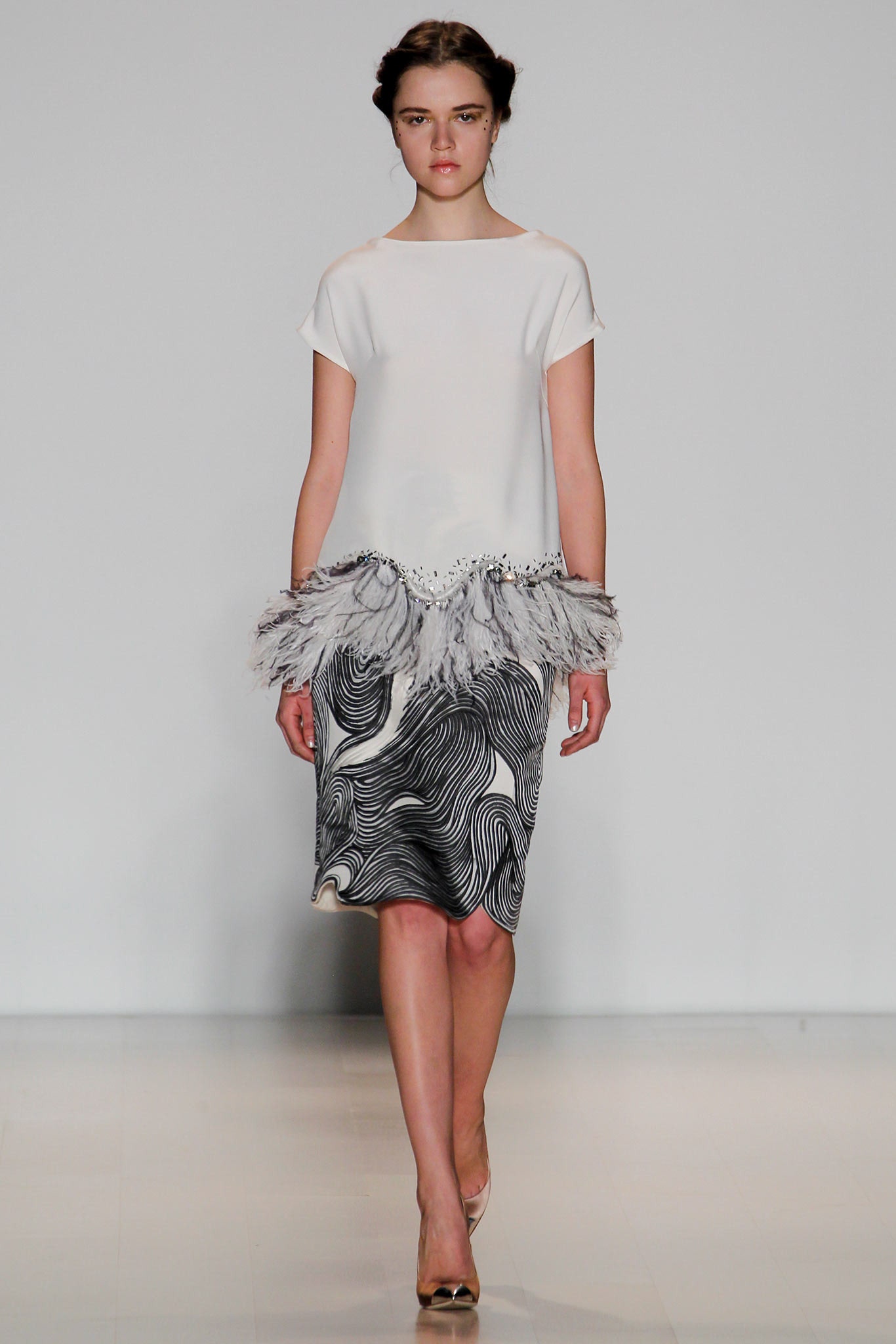 Lela Rose F/W 14 Look 17