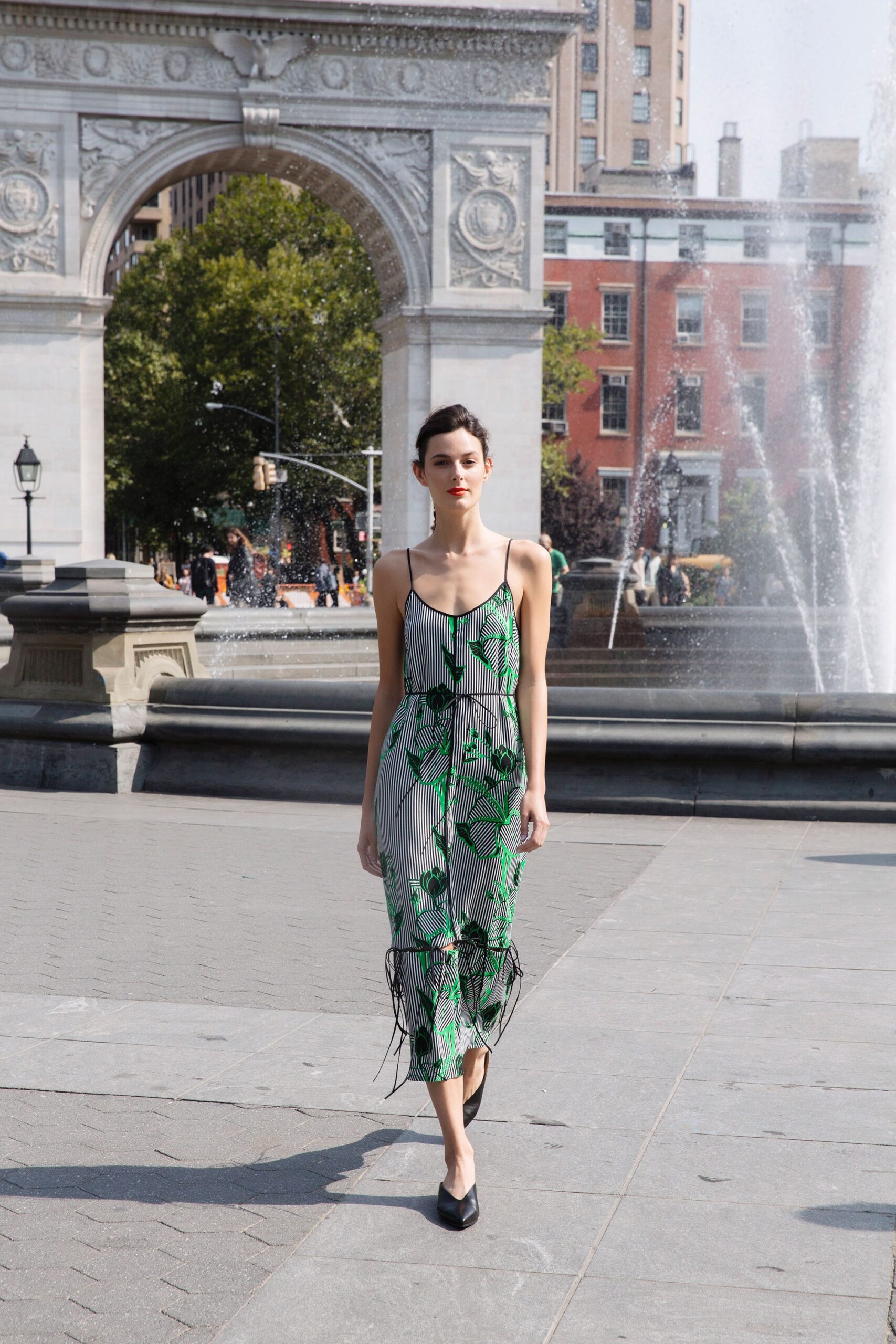 Lela Rose S/S 18 Look 19