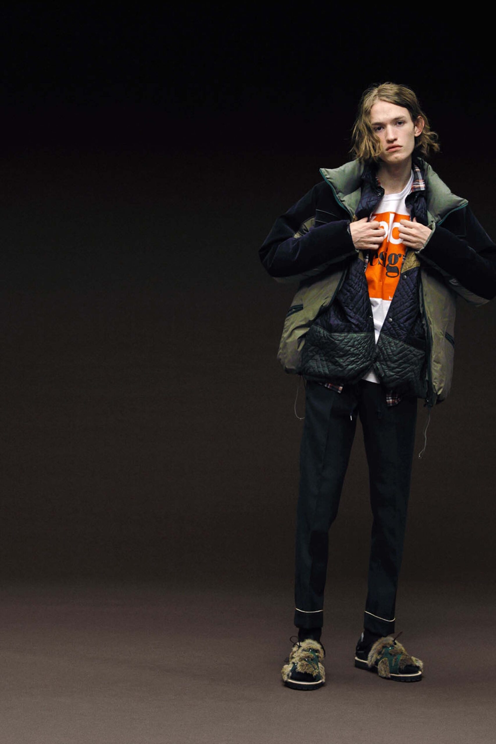 Kolor F/W 18 Menswear Look 22