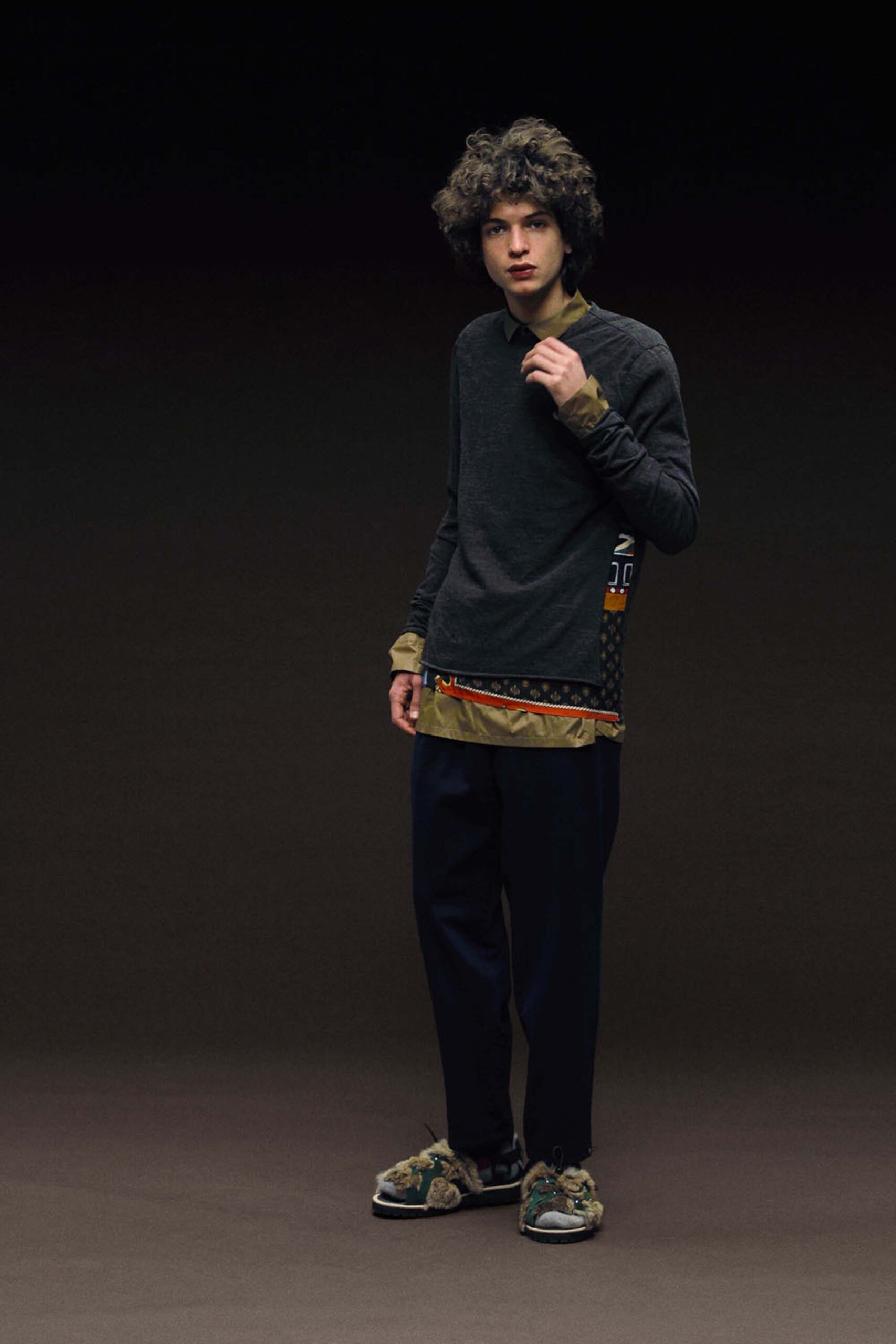 Kolor F/W 18 Menswear Look 28