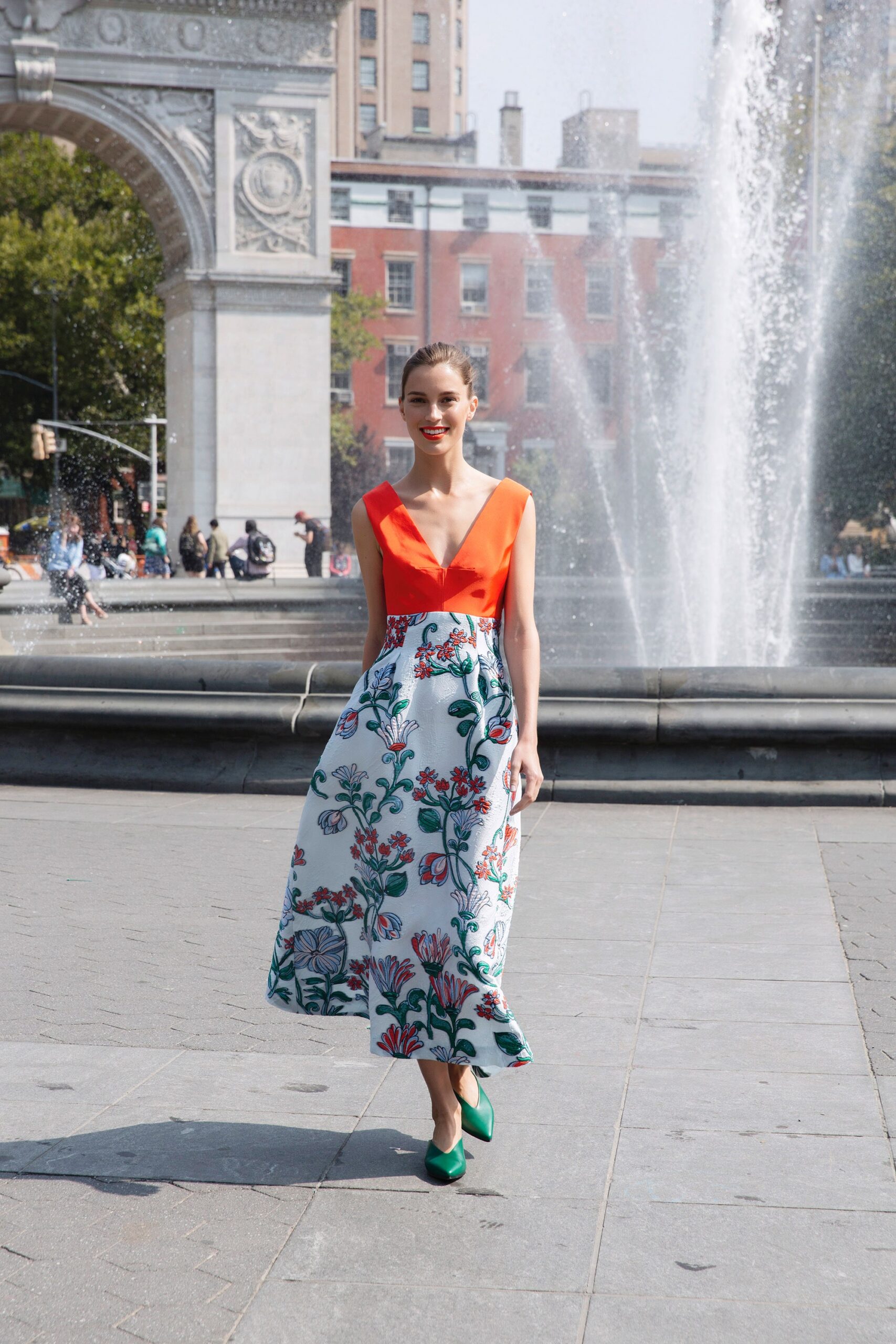 Lela Rose S/S 18 Look 30