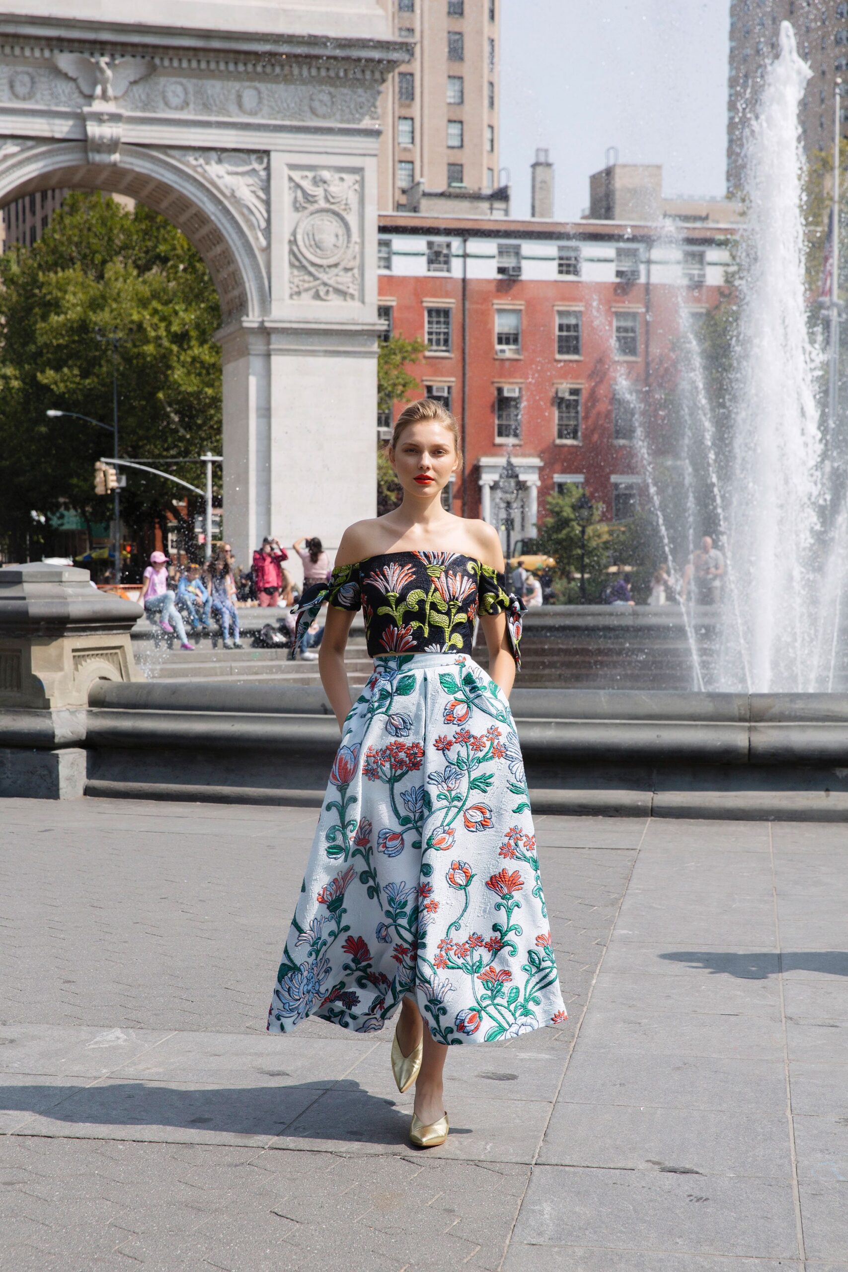 Lela Rose S/S 18 Look 31
