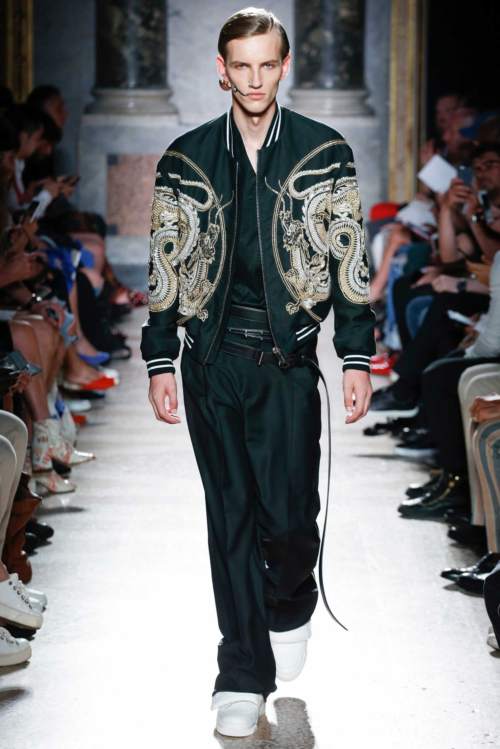 Les Hommes S/S 18 Menswear Look 14