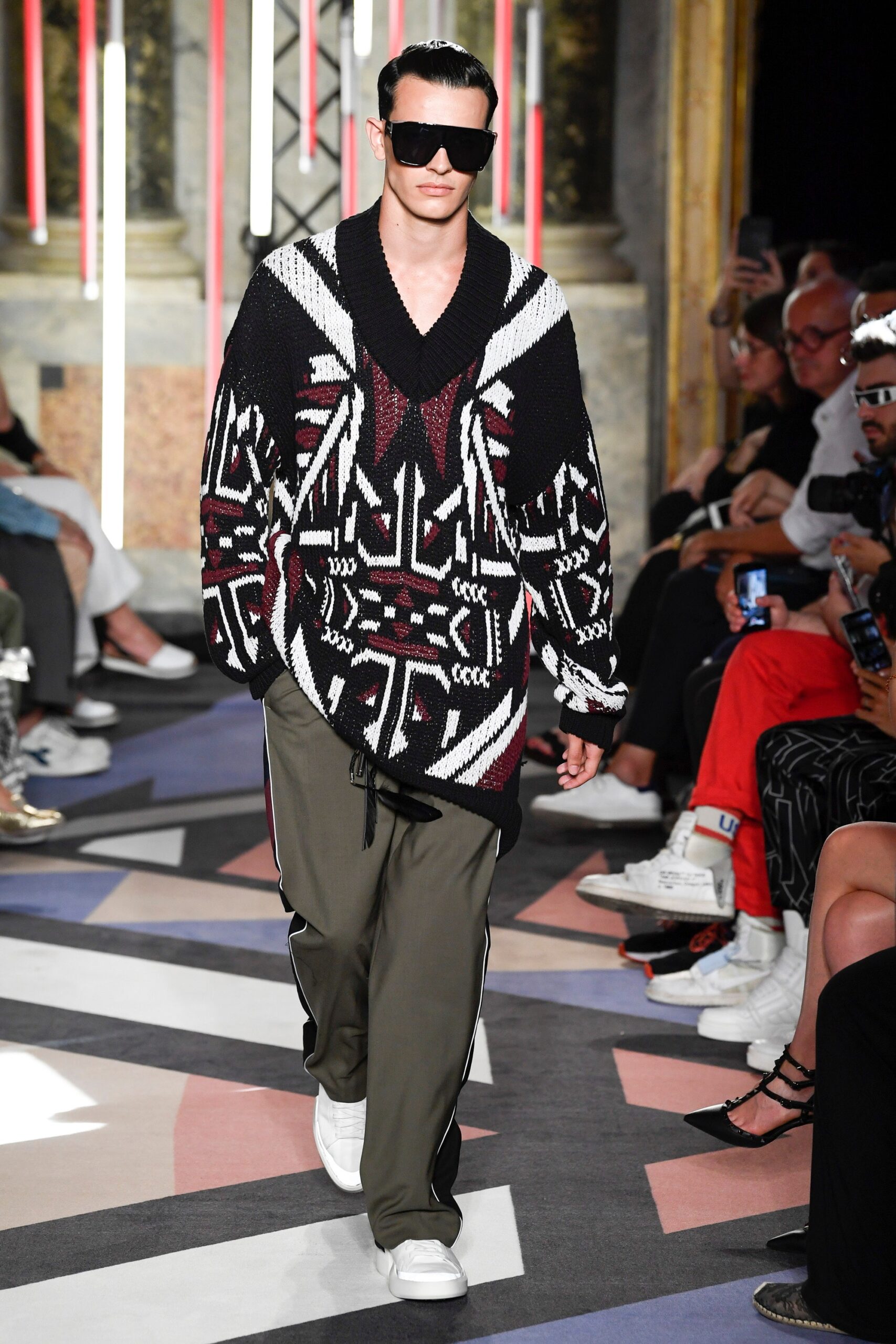 Les Hommes S/S 19 Menswear Look 20