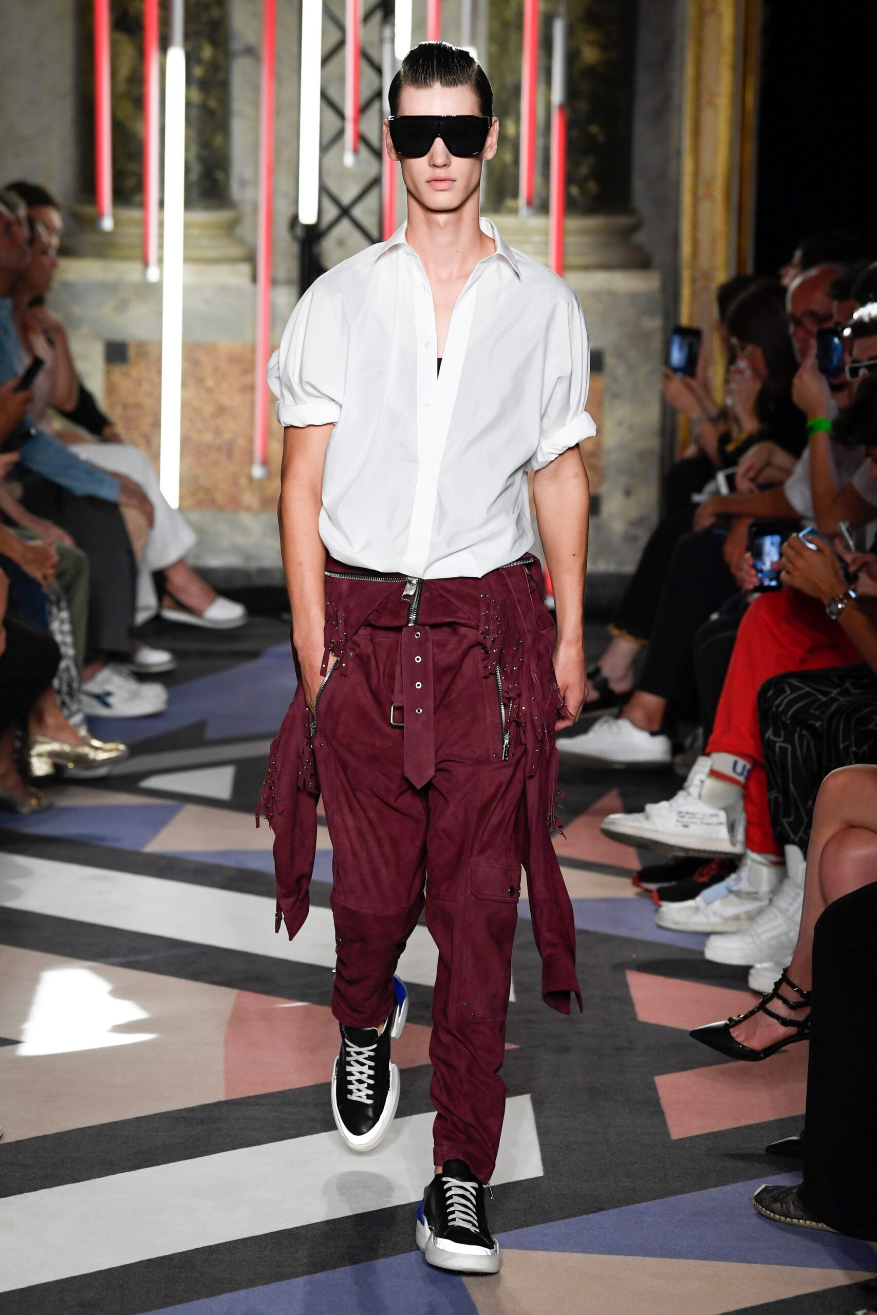 Les Hommes S/S 19 Menswear Look 21