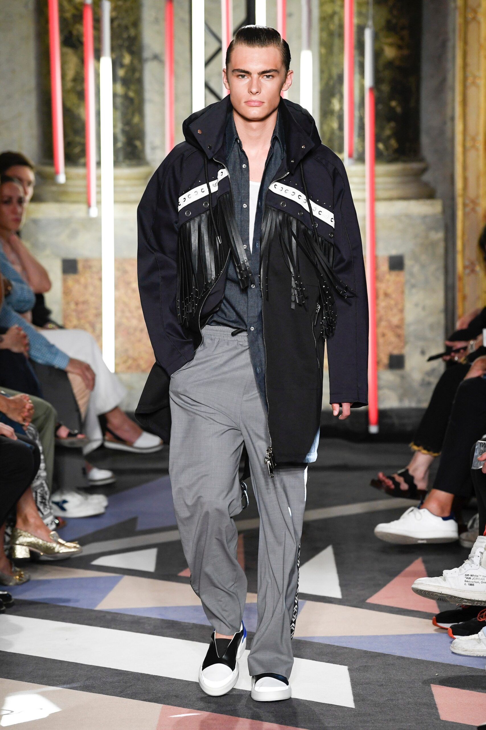 Les Hommes S/S 19 Menswear Look 29