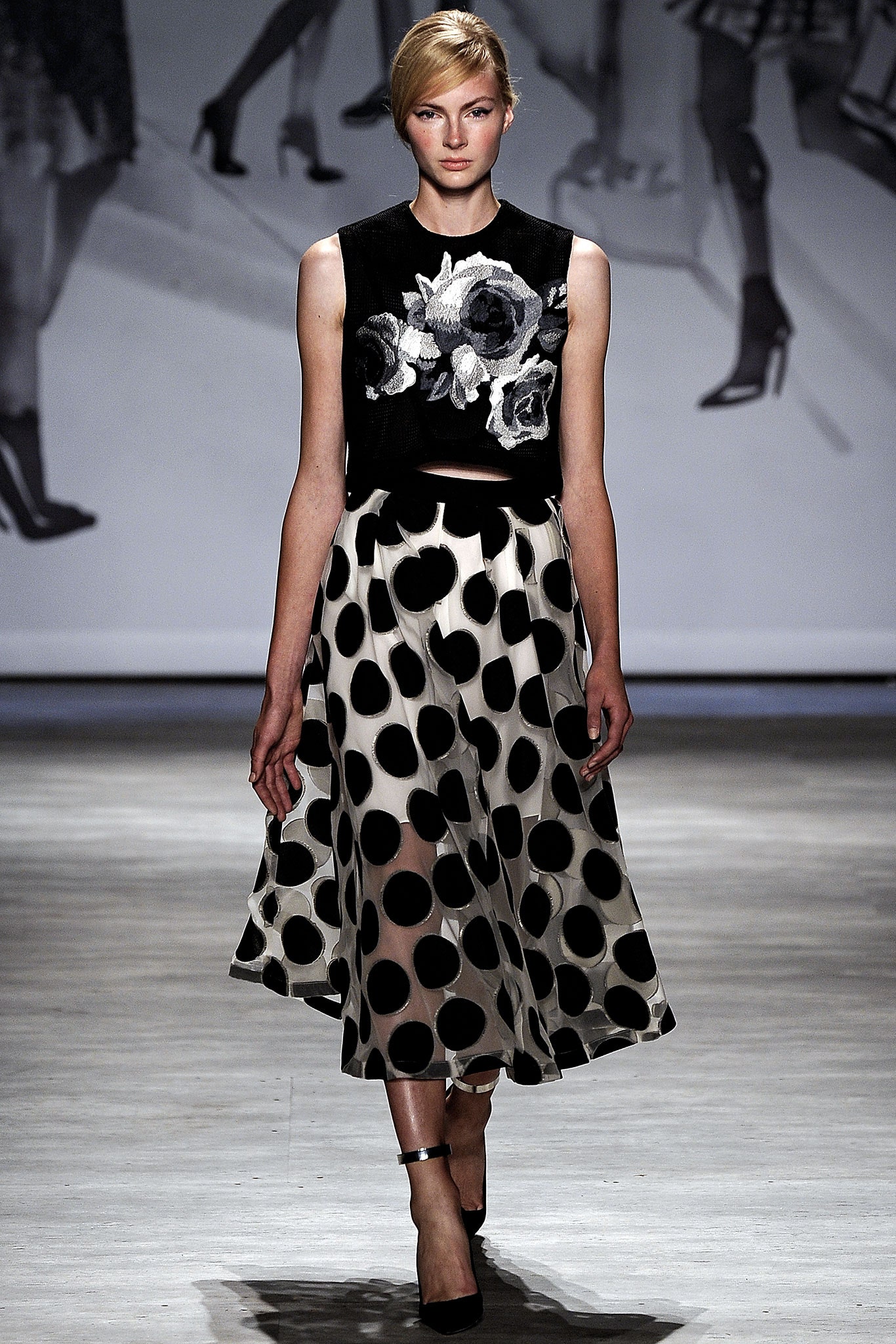 Lela Rose S/S 15 Look 1