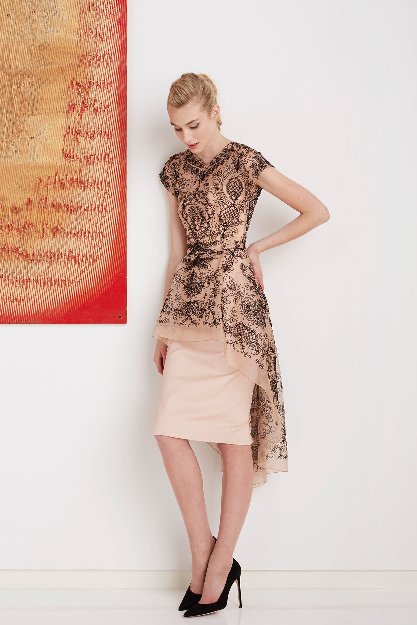 Lela Rose F/W 15 Look 17