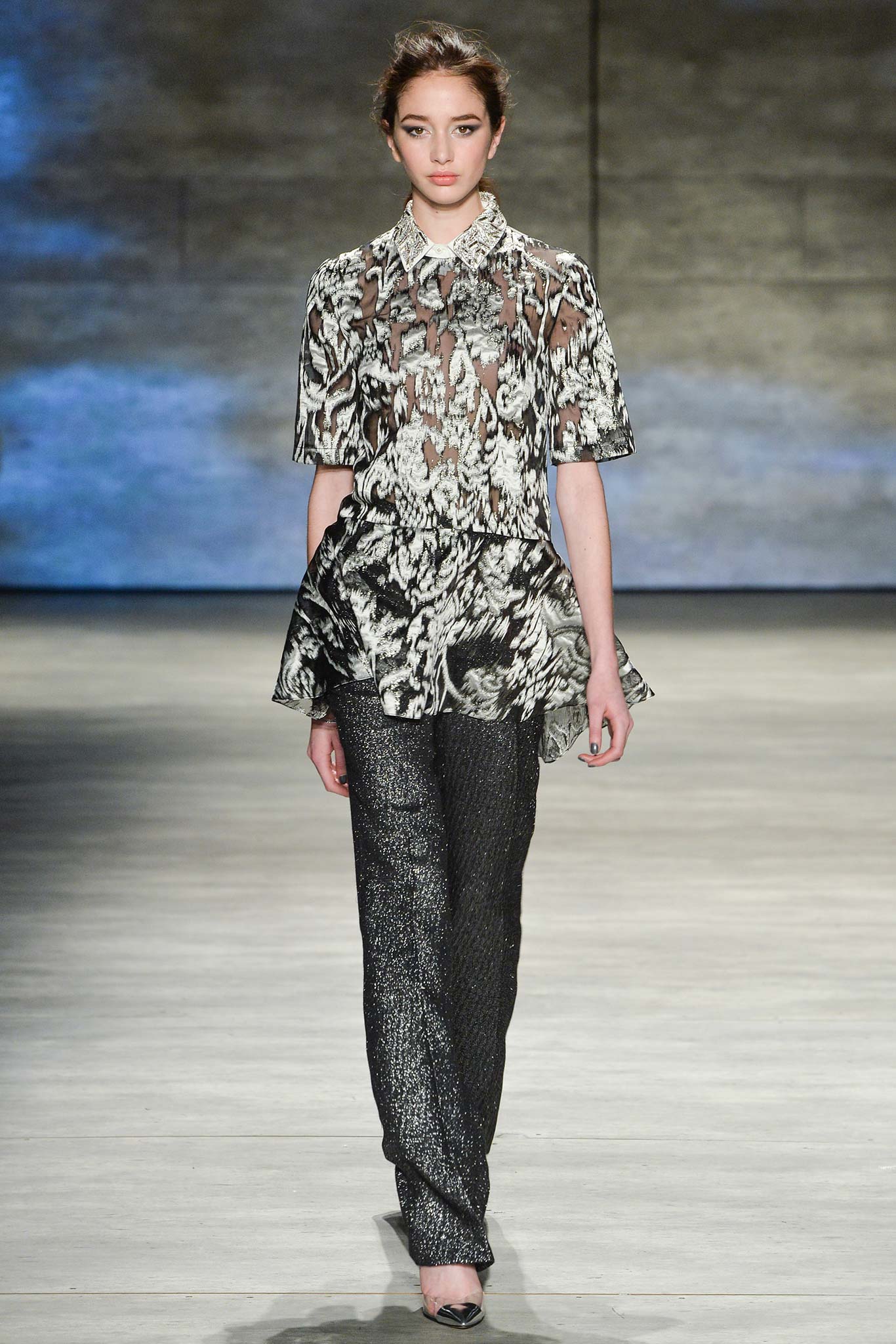Lela Rose F/W 15 Look 45