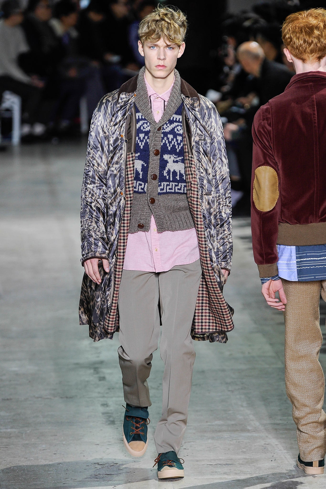 Kolor F/W 14 Menswear Look 11