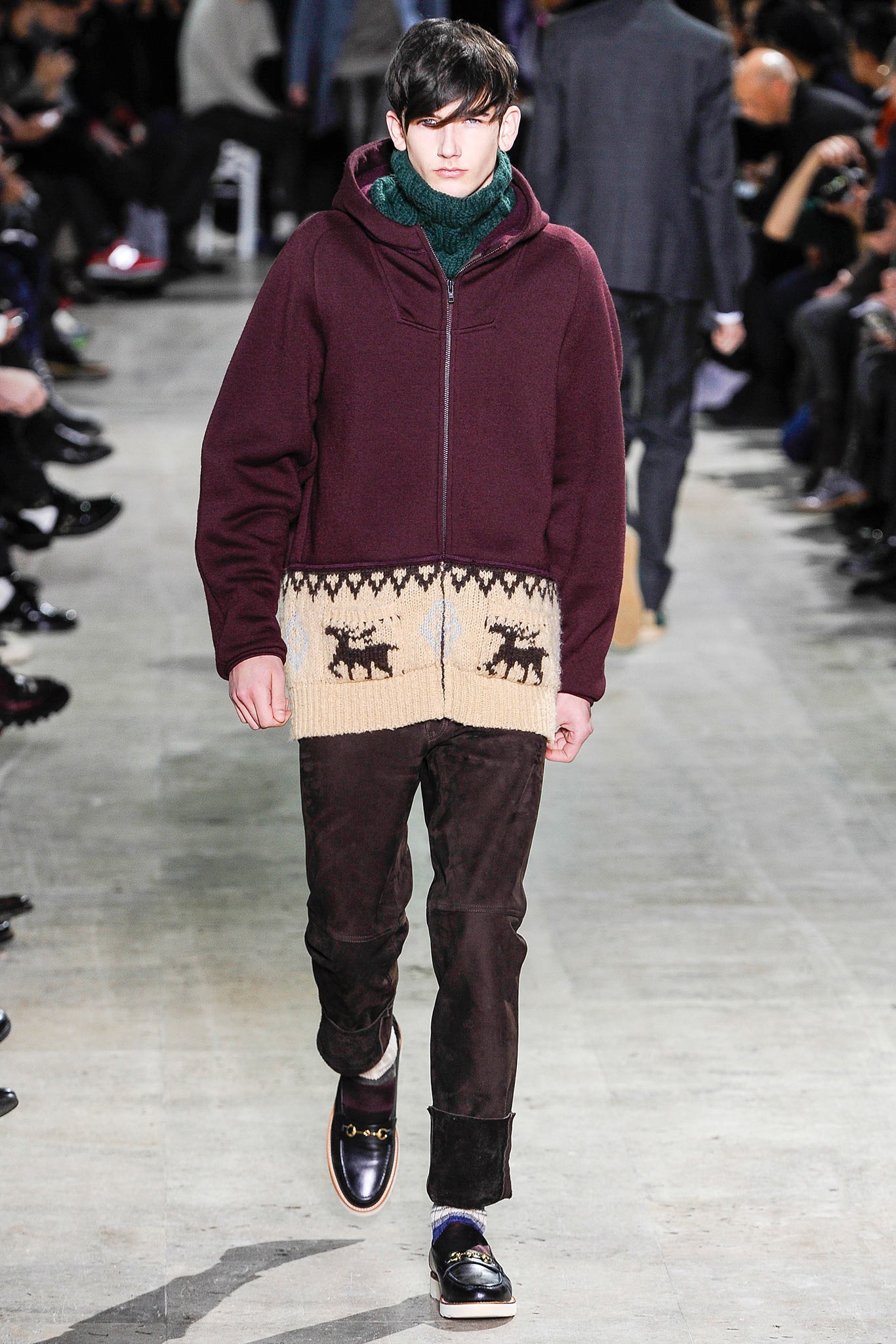 Kolor F/W 14 Menswear Look 17