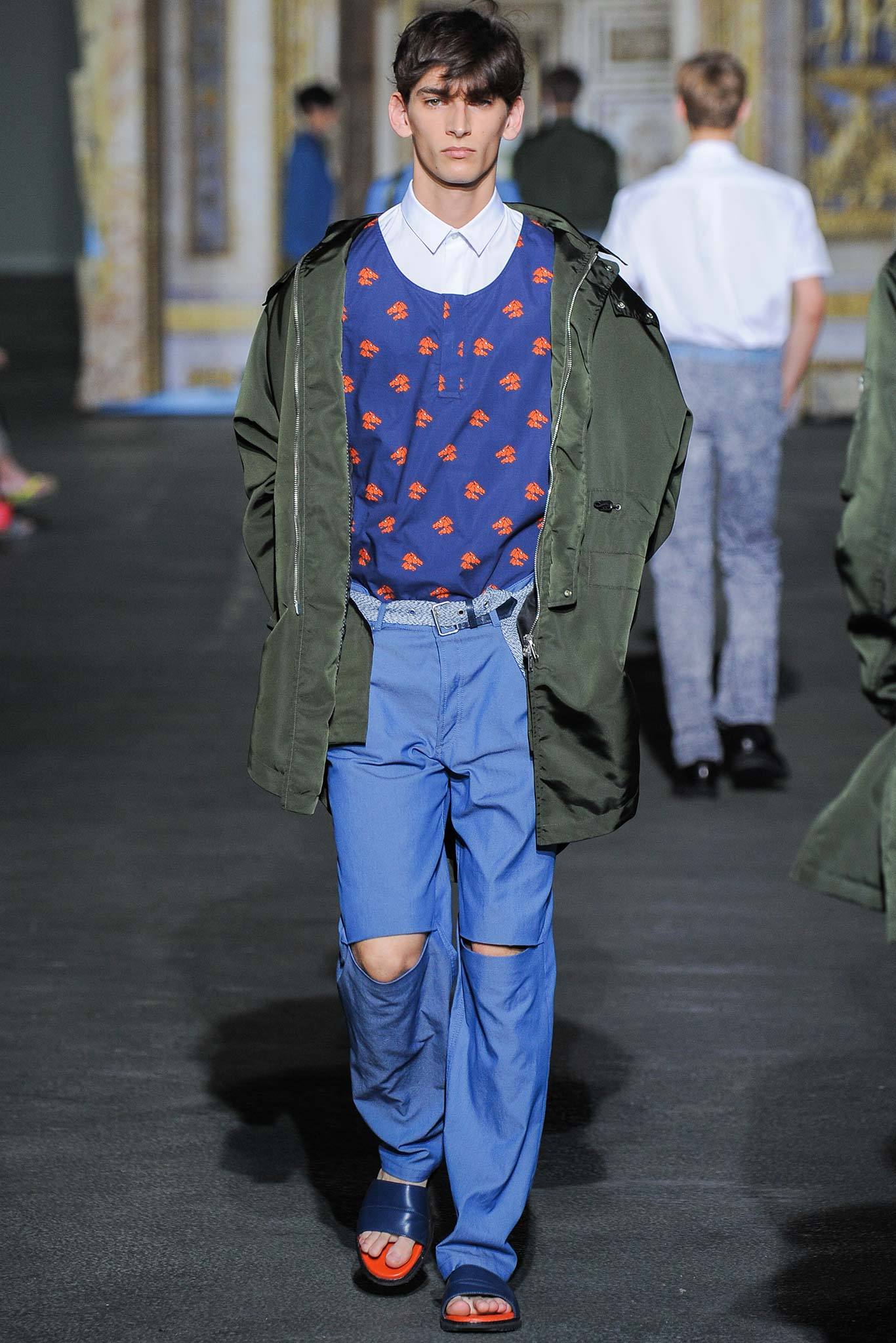 Kris Van Assche S/S 15 Menswear Look 6