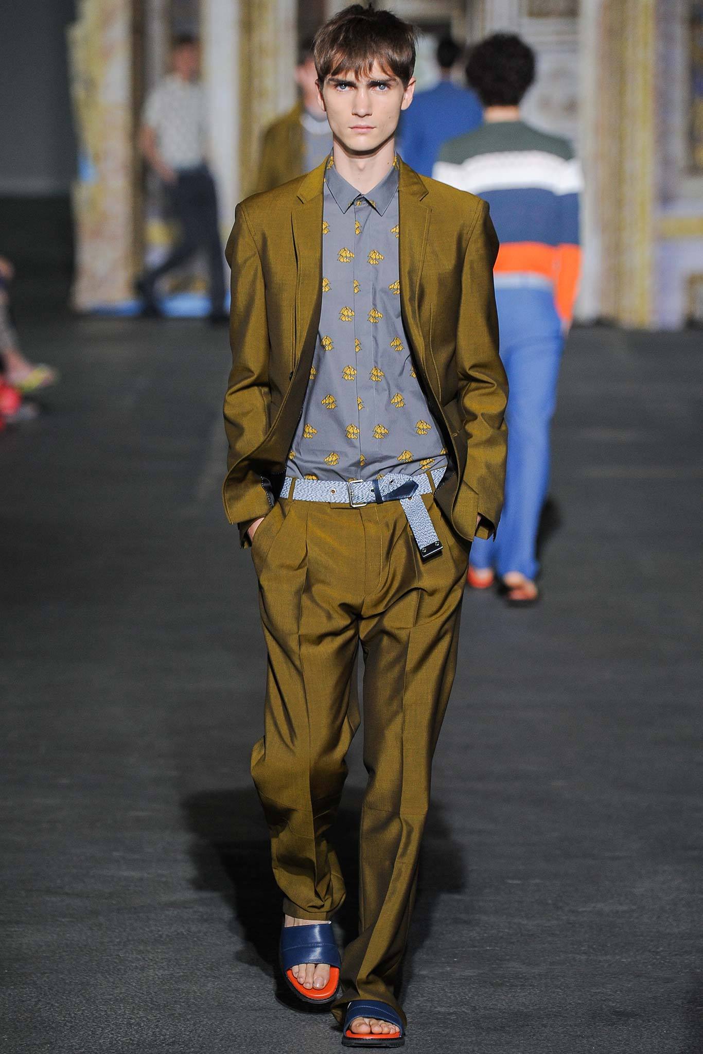Kris Van Assche S/S 15 Menswear Look 10