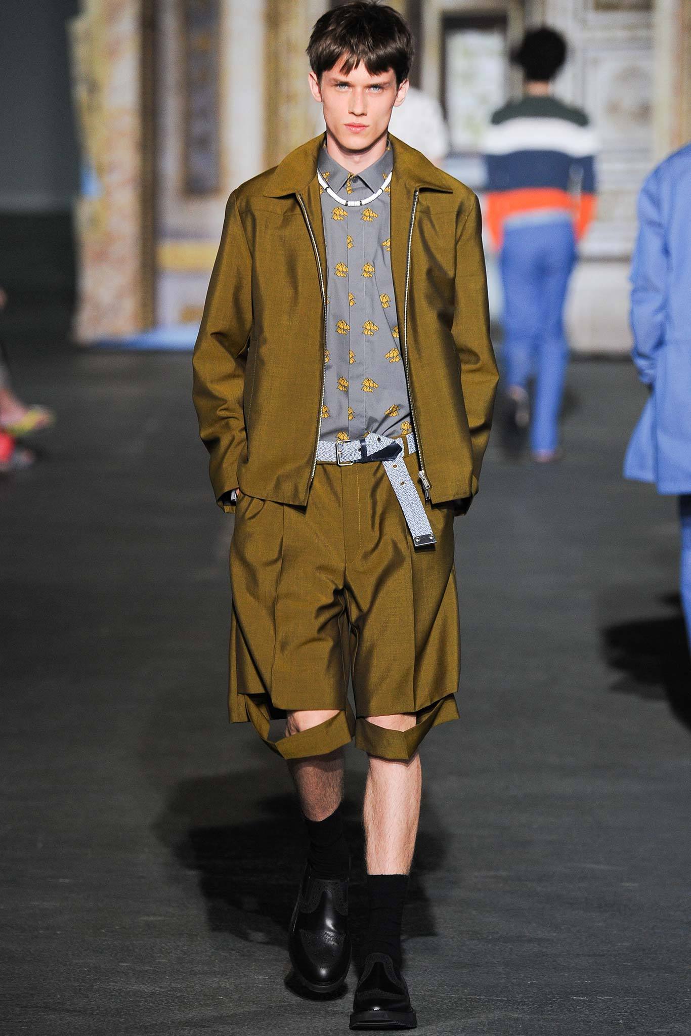 Kris Van Assche S/S 15 Menswear Look 11