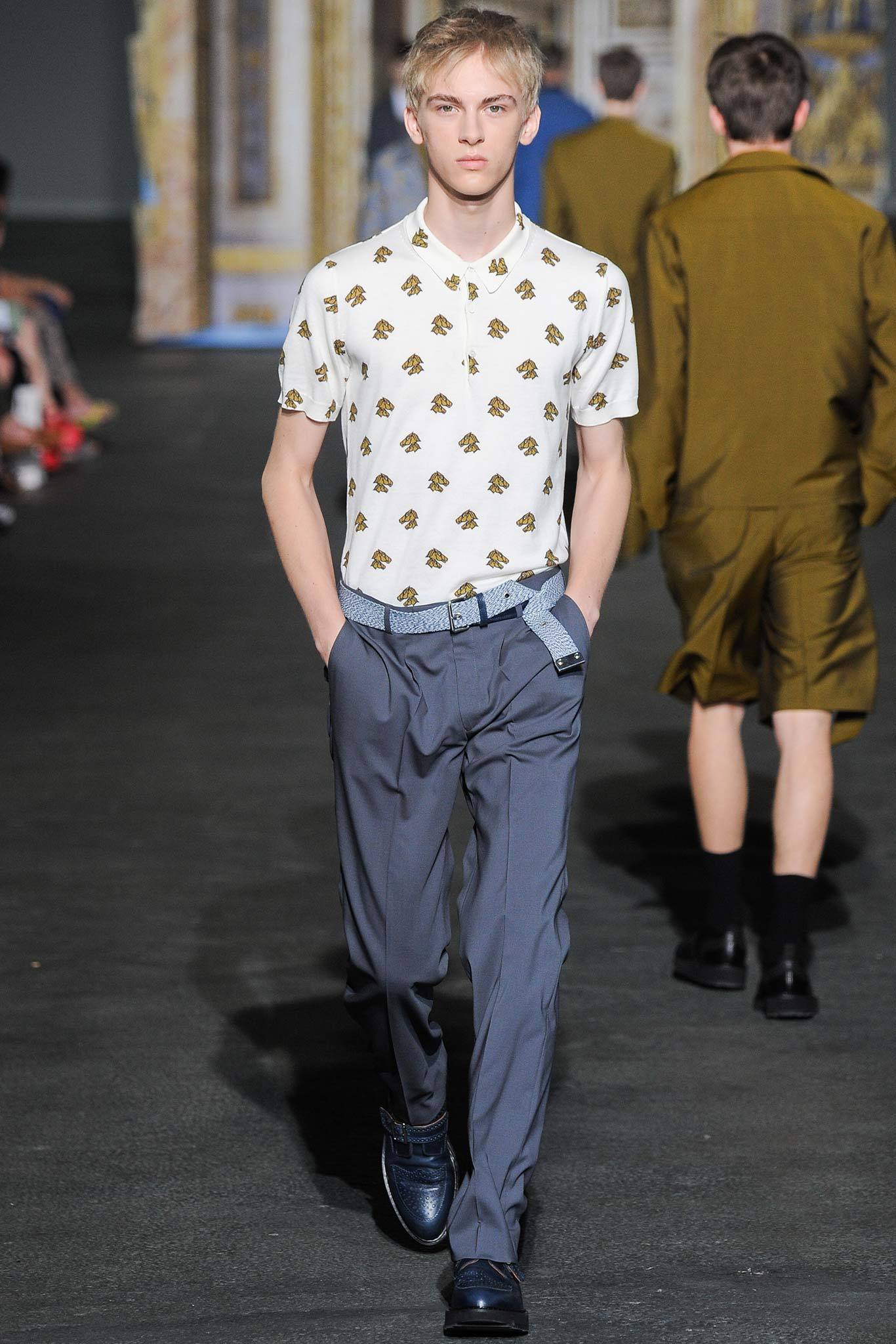 Kris Van Assche S/S 15 Menswear Look 12