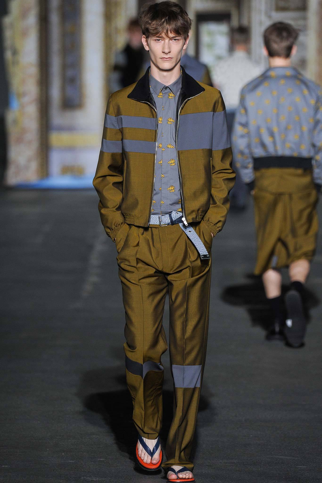 Kris Van Assche S/S 15 Menswear Look 15