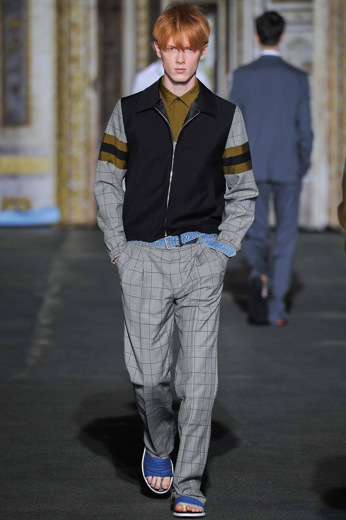Kris Van Assche S/S 15 Menswear Look 17