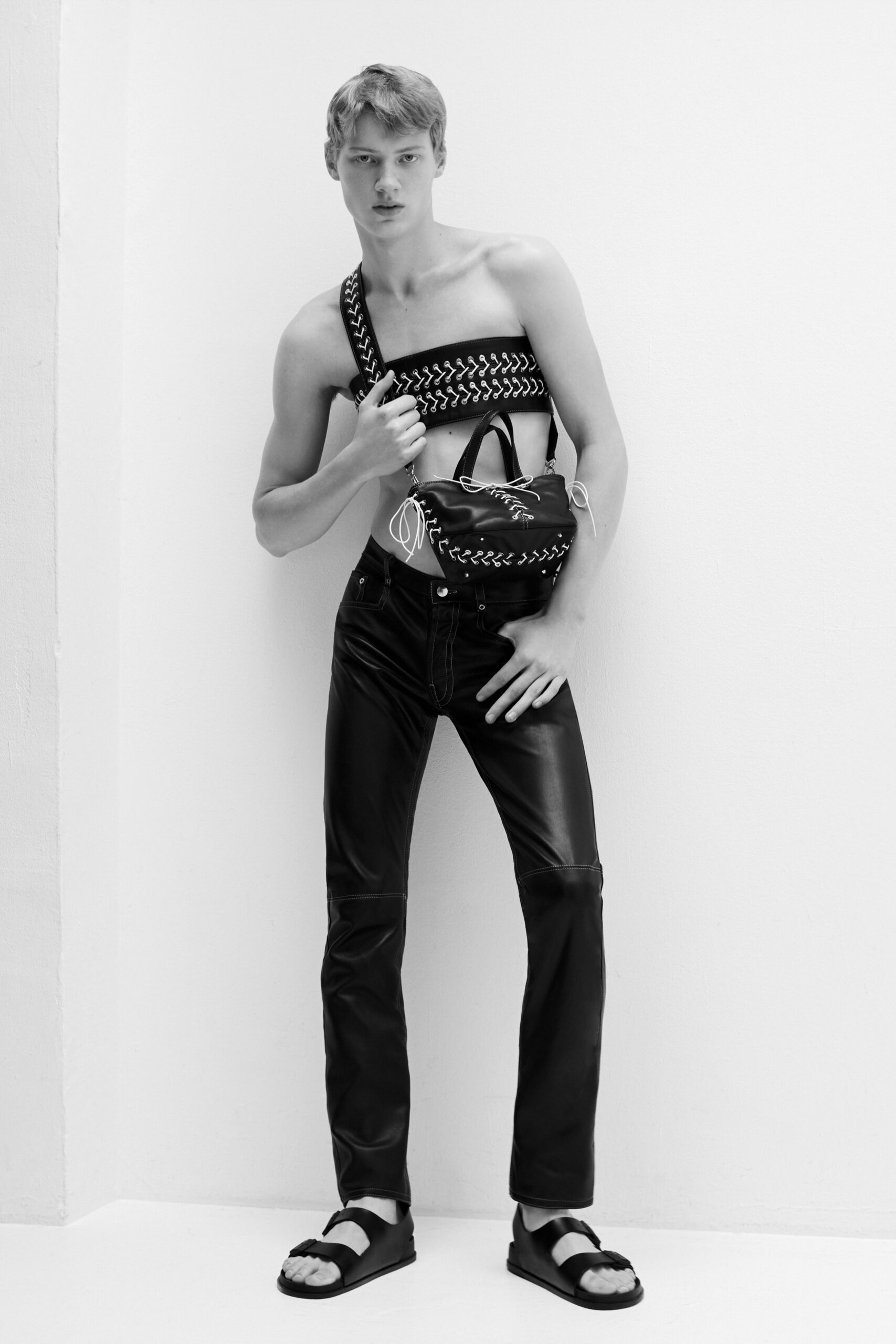 Ludovic de Saint Sernin S/S 21 Menswear Look 1