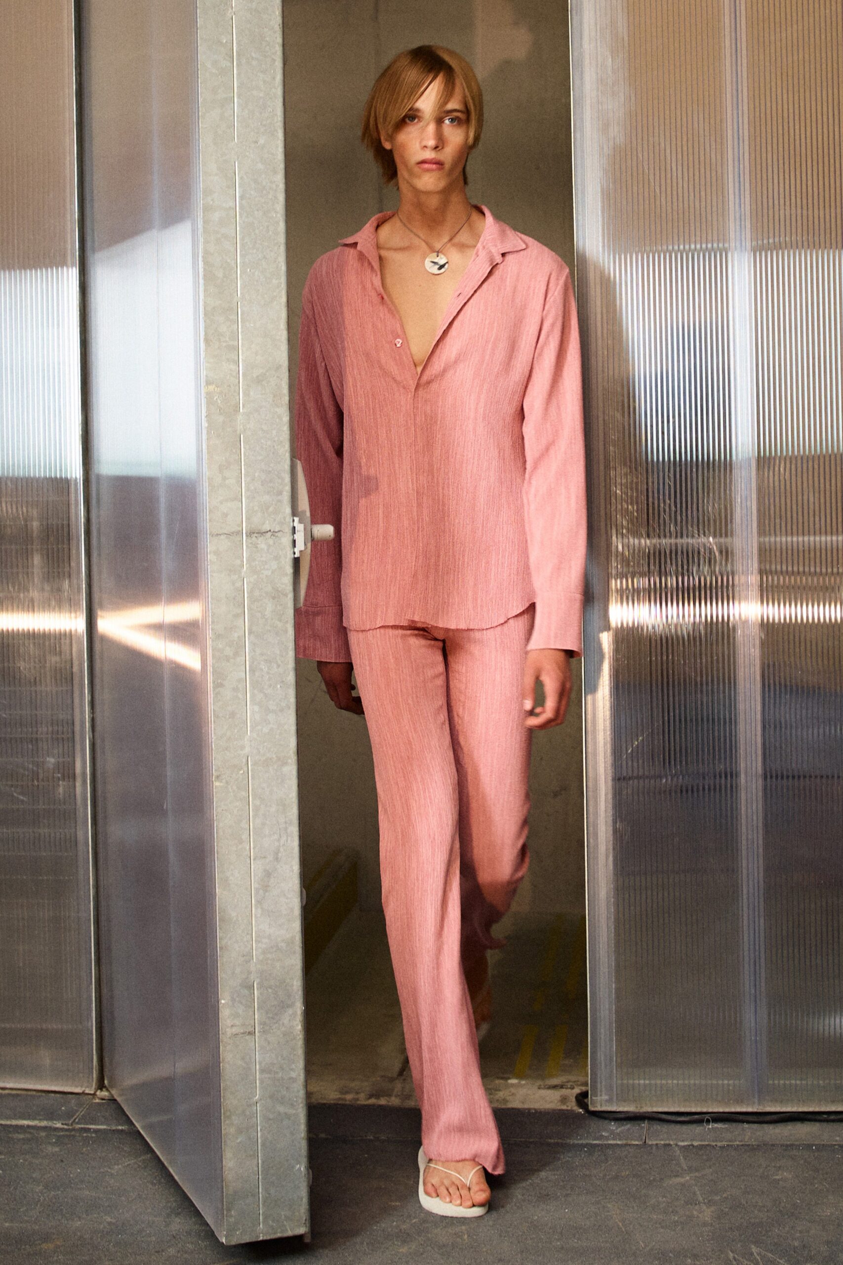 Ludovic de Saint Sernin S/S 19 Menswear Look 1