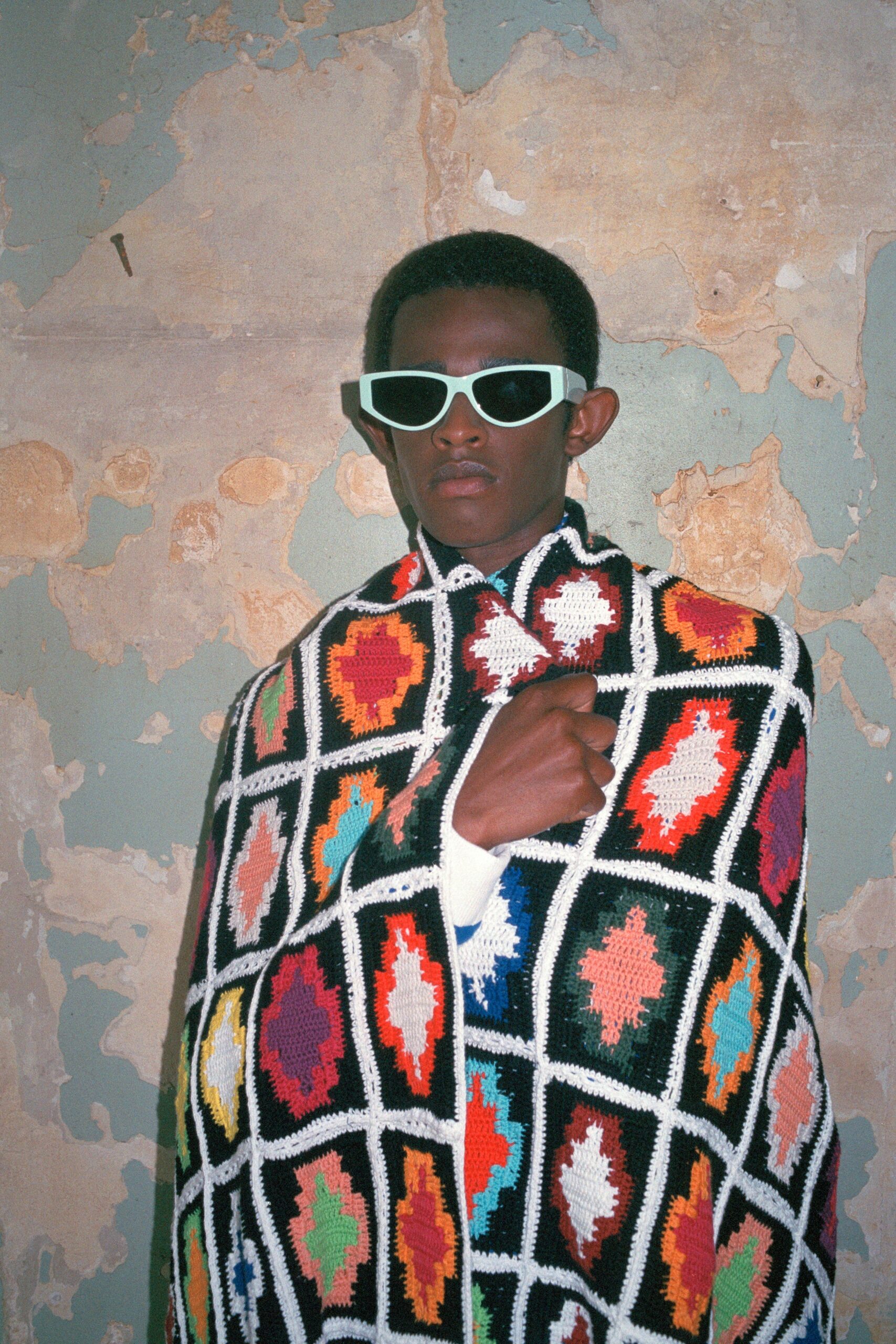 Marcelo Burlon County of Milan S/S 22 Menswear Look 1