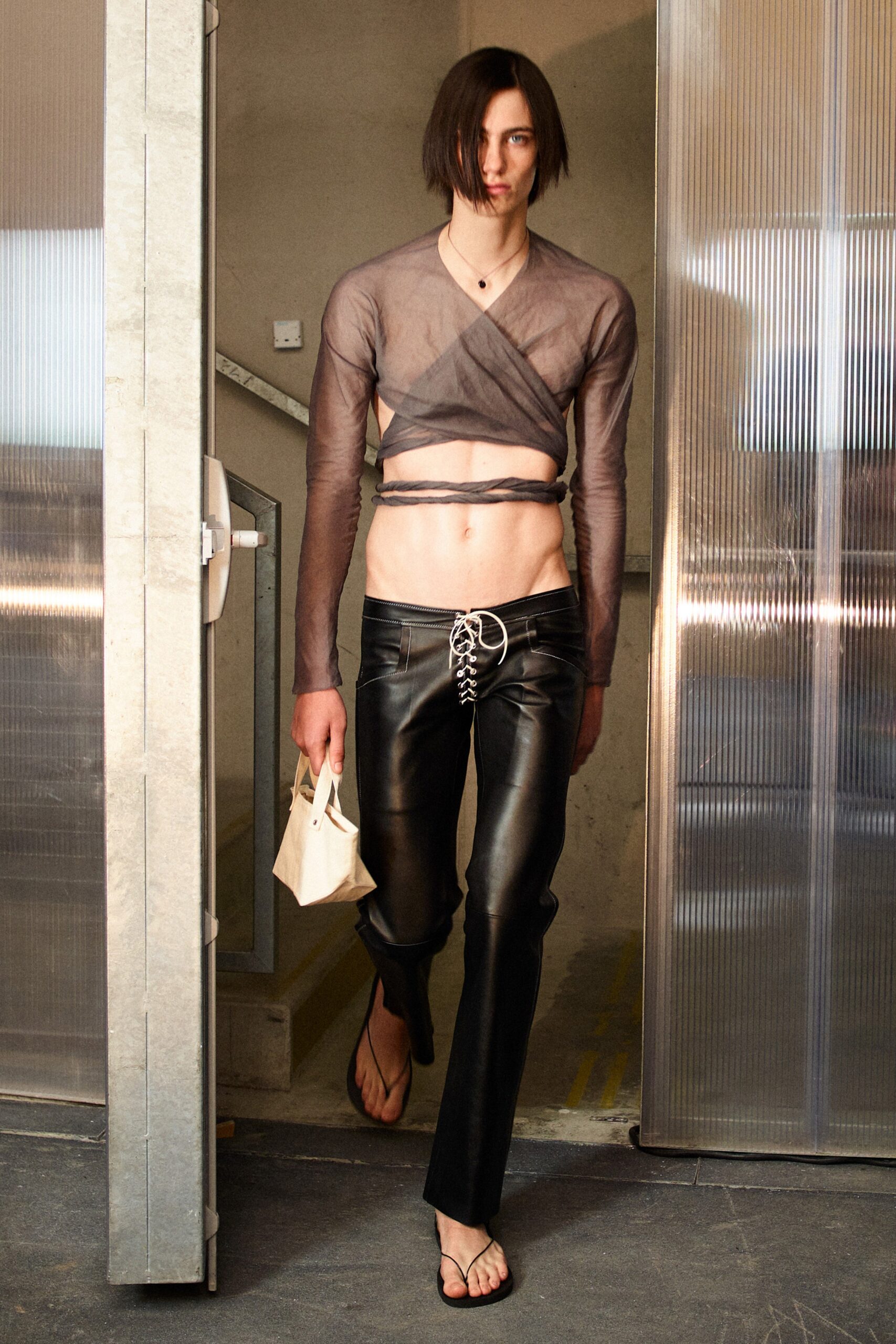 Ludovic de Saint Sernin S/S 19 Menswear Look 2