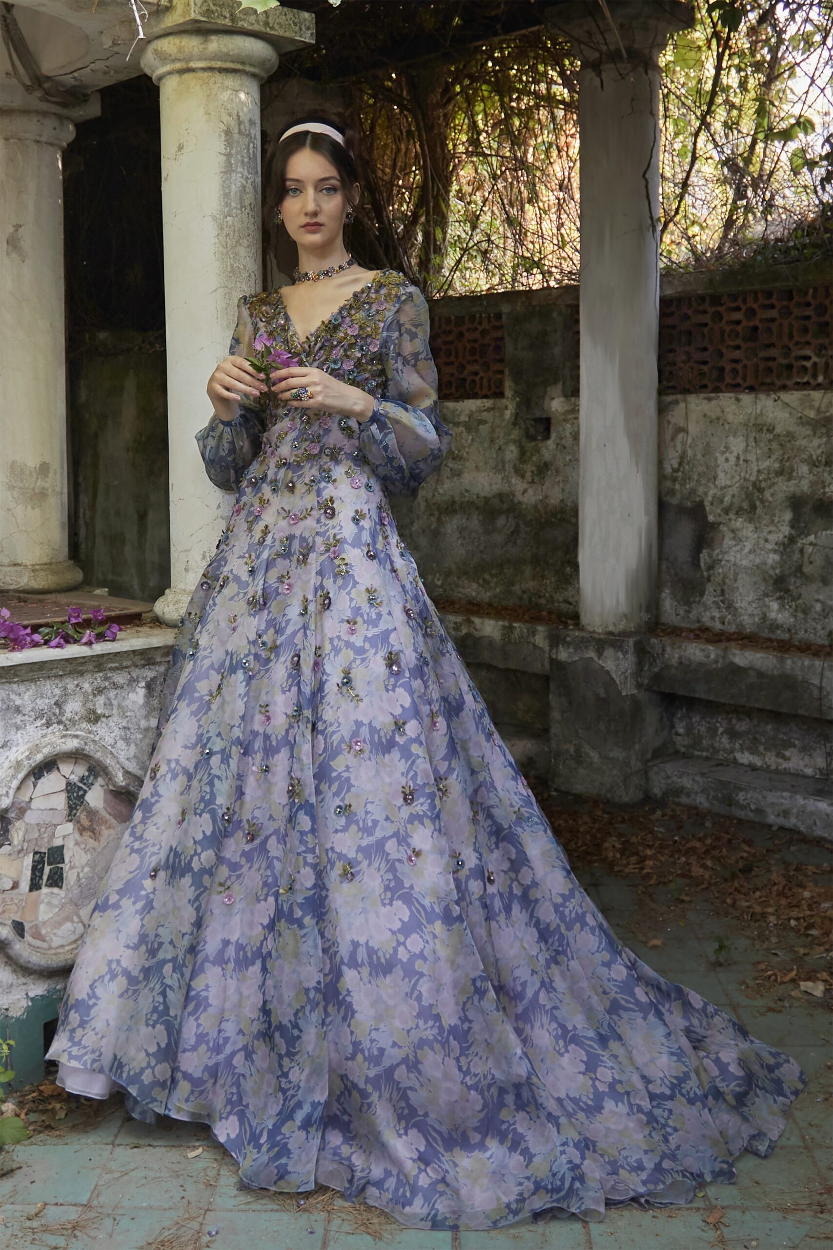 Luisa Beccaria F/W 21 Couture Look 2