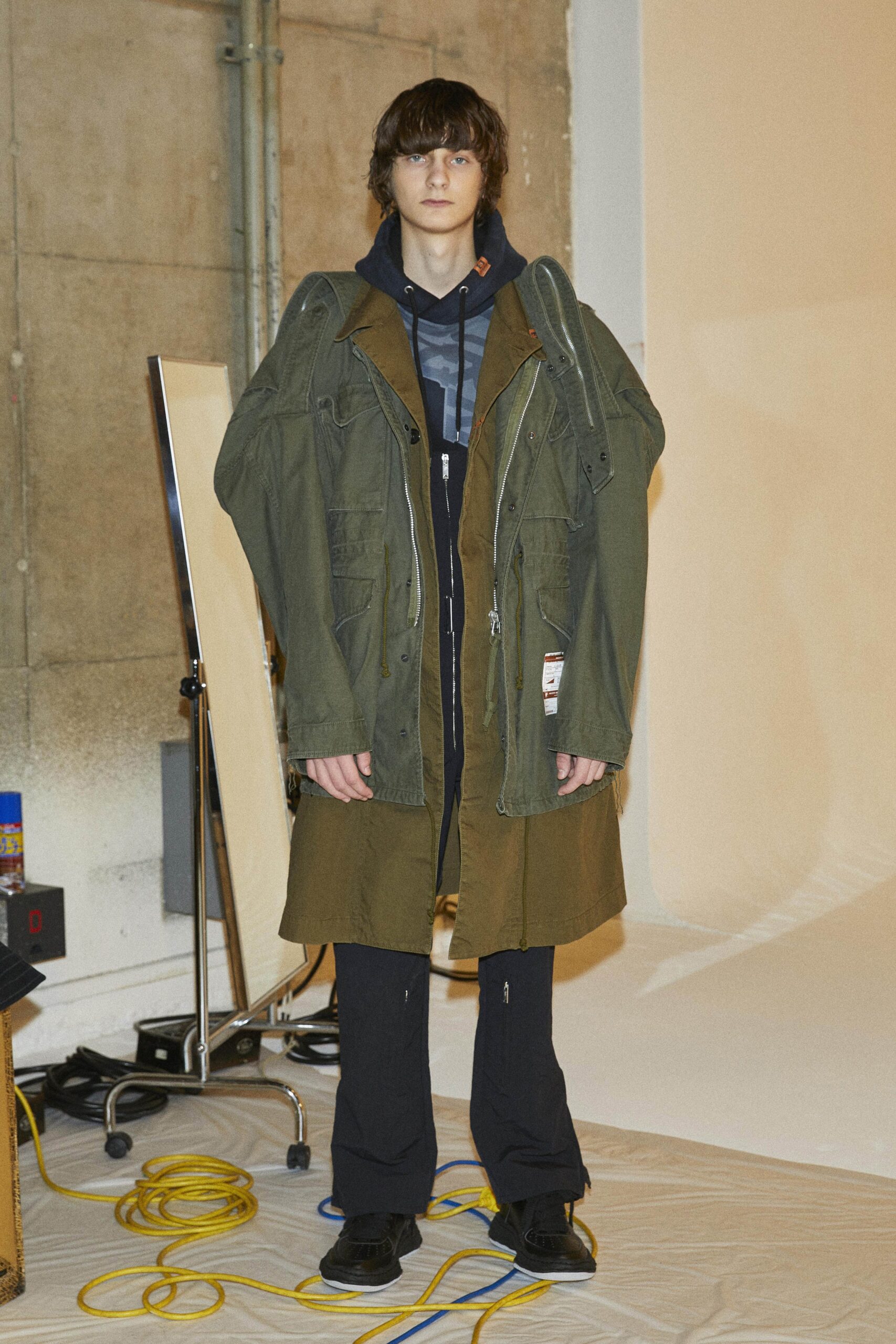 Maison Mihara Yasuhiro F/W 21 Menswear Look 2