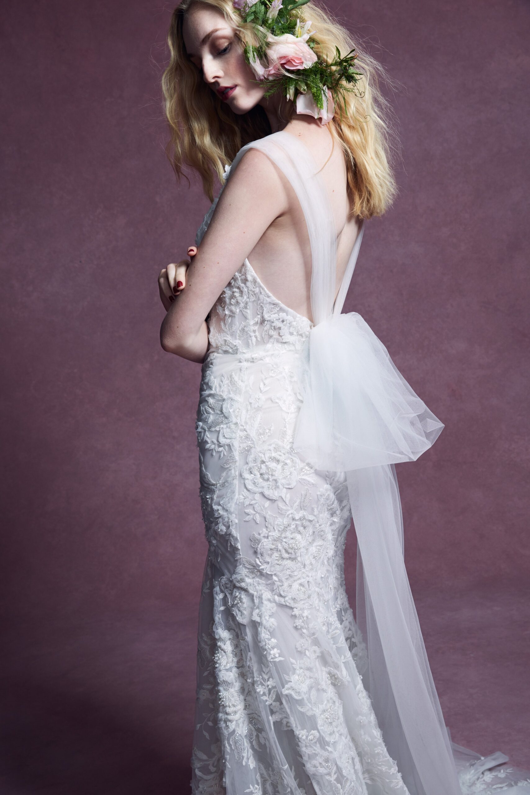 Marchesa F/W 20 Bridal Look 2