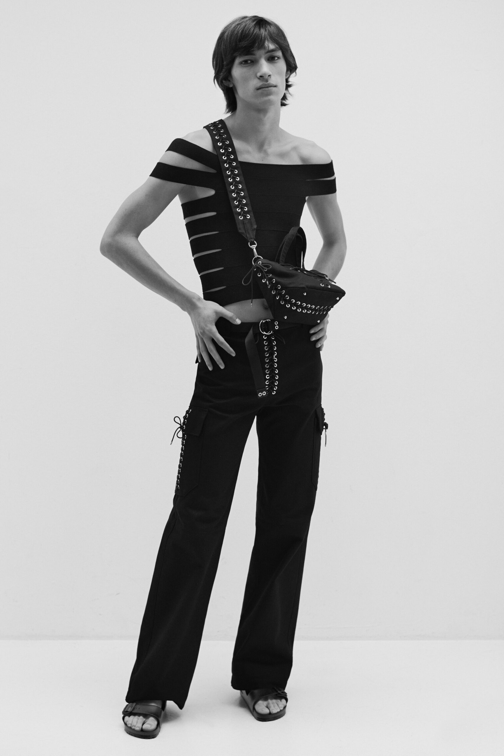 Ludovic de Saint Sernin S/S 21 Menswear Look 3