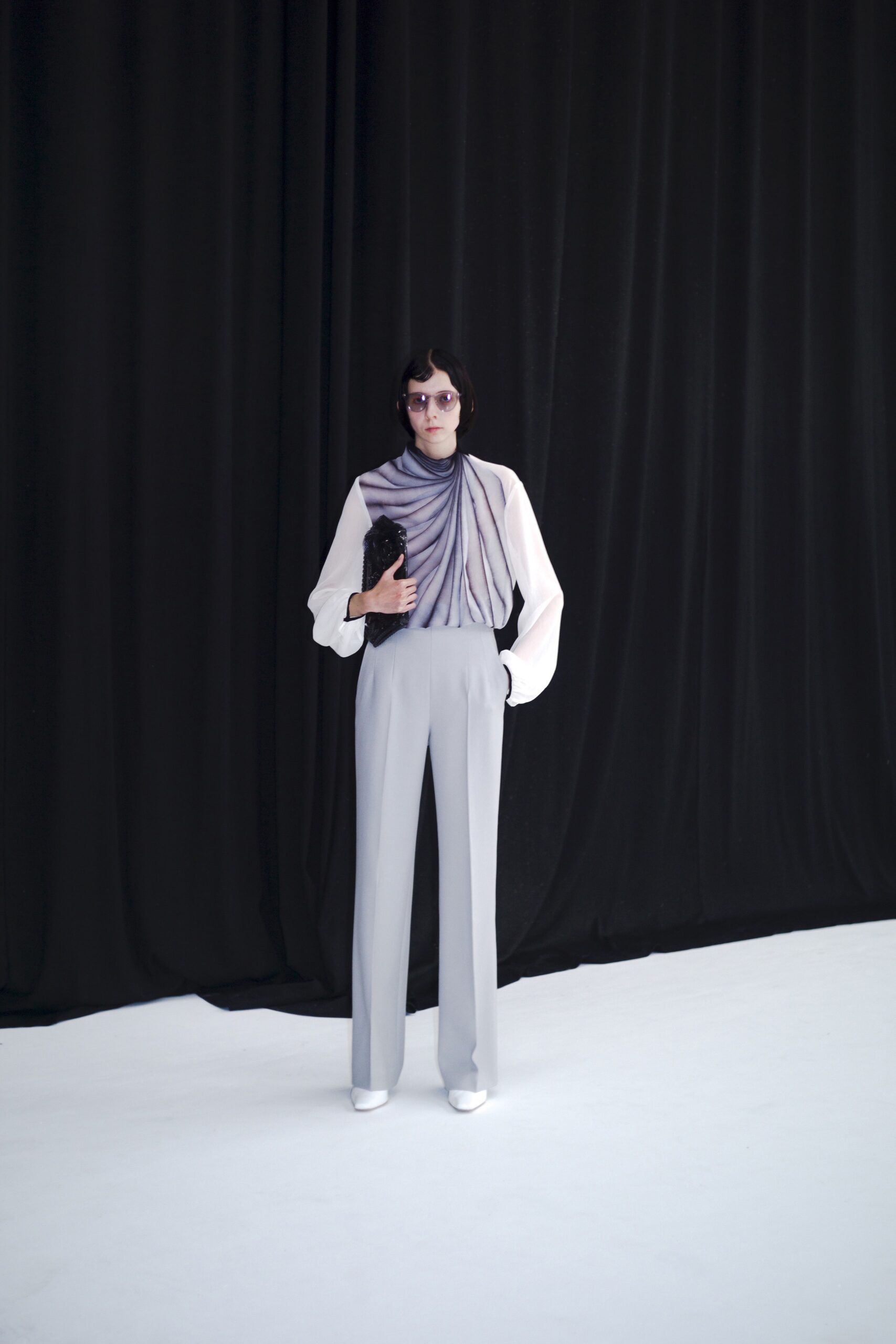 Mame Kurogouchi F/W 21 Look 3