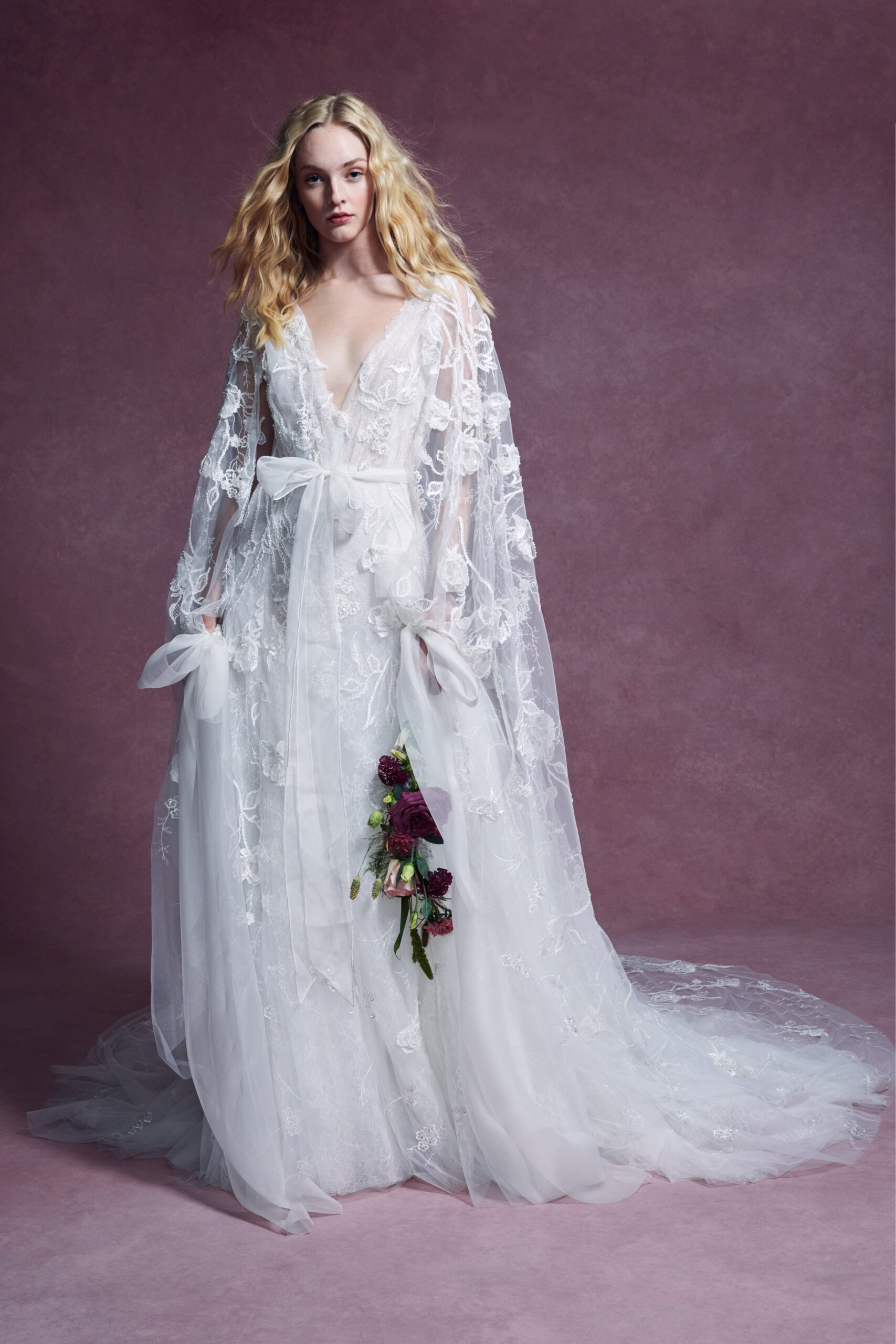Marchesa F/W 20 Bridal Look 3