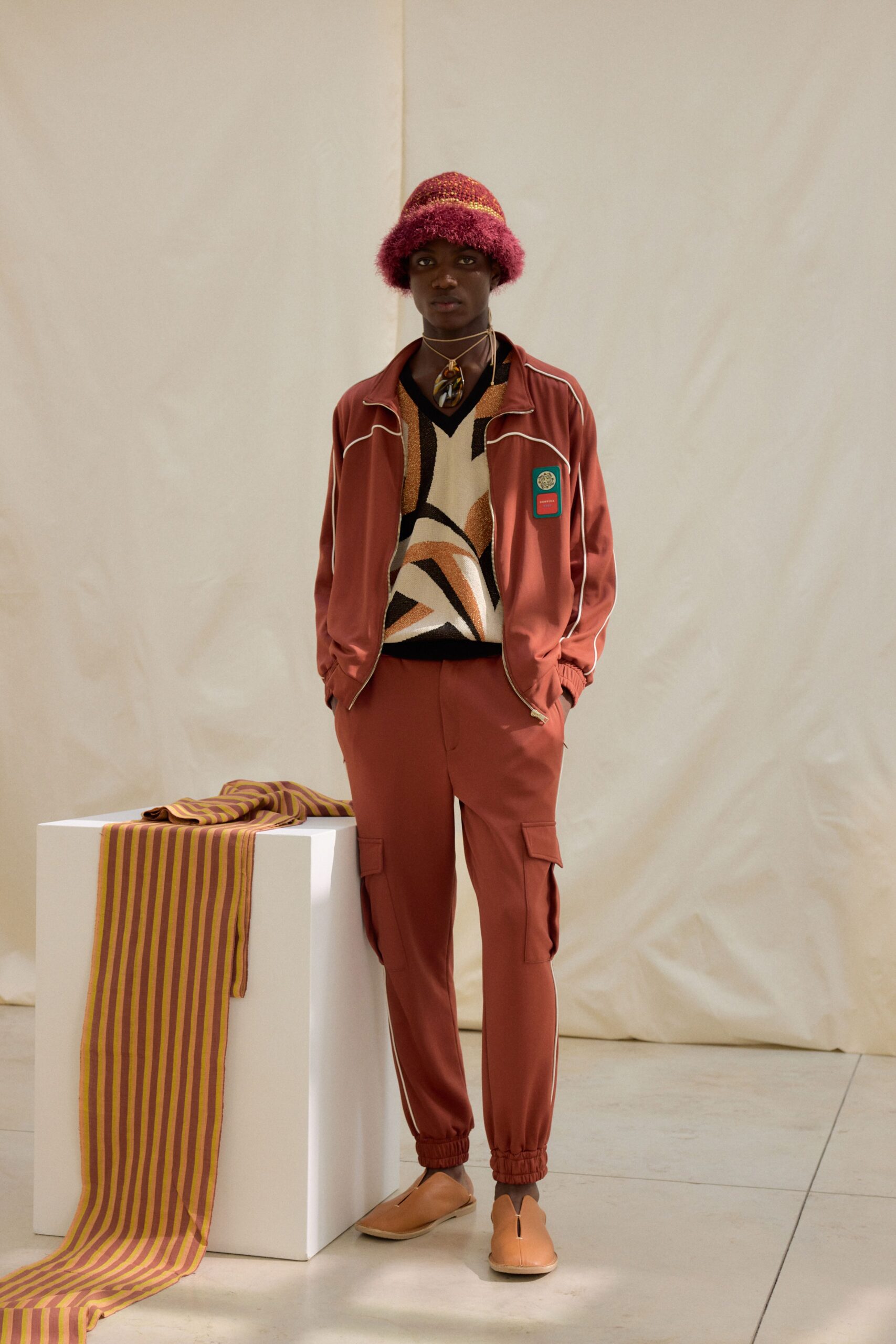 Lukhanyo Mdingi S/S 23 Menswear Look 3