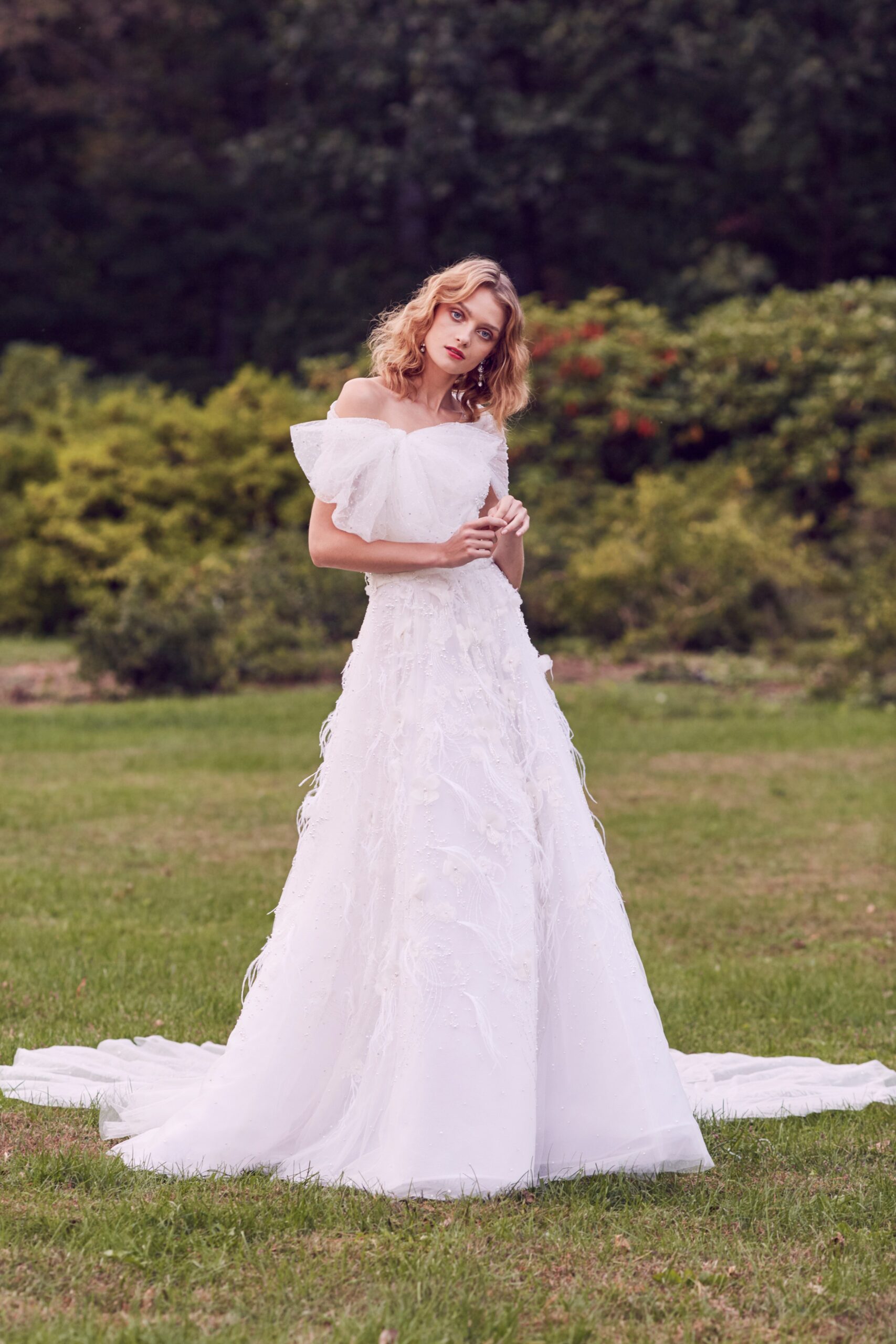 Marchesa F/W 19 Bridal Look 3