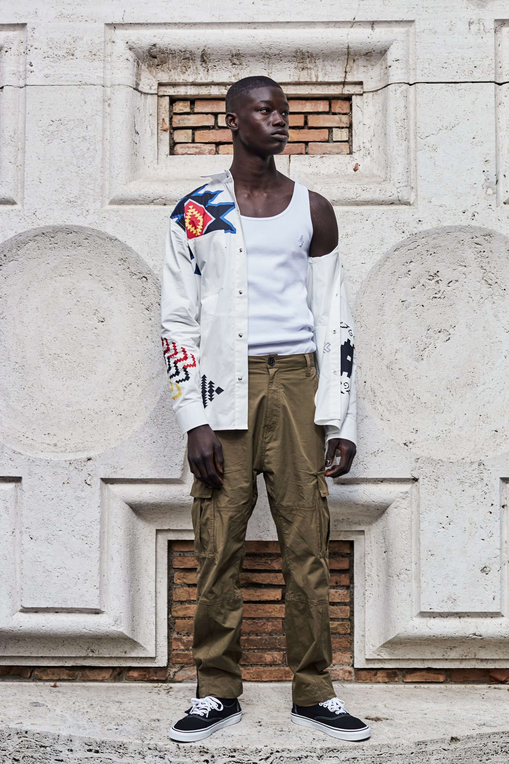 Marcelo Burlon County of Milan S/S 21 Menswear Look 3