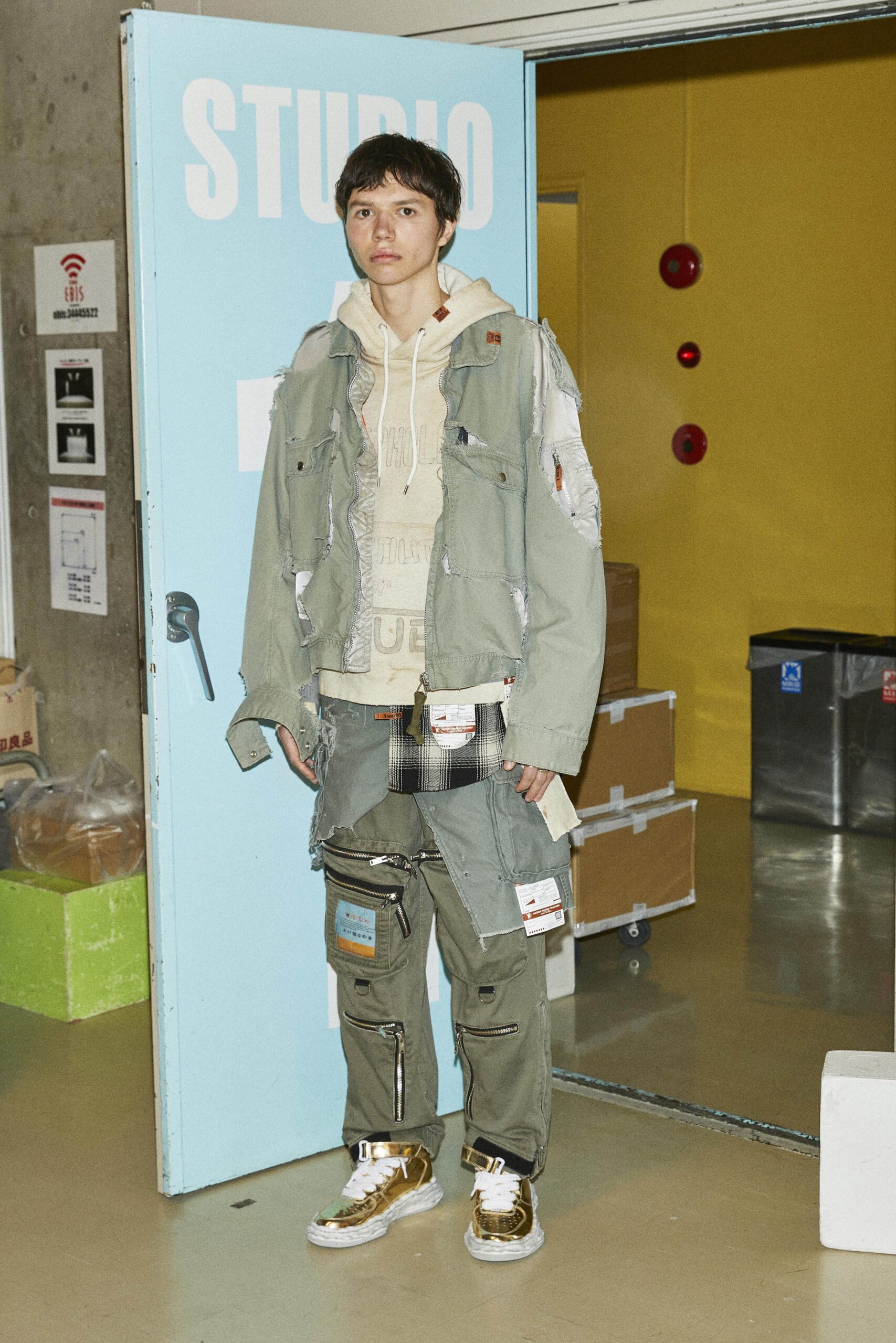 Maison Mihara Yasuhiro F/W 21 Menswear Look 4