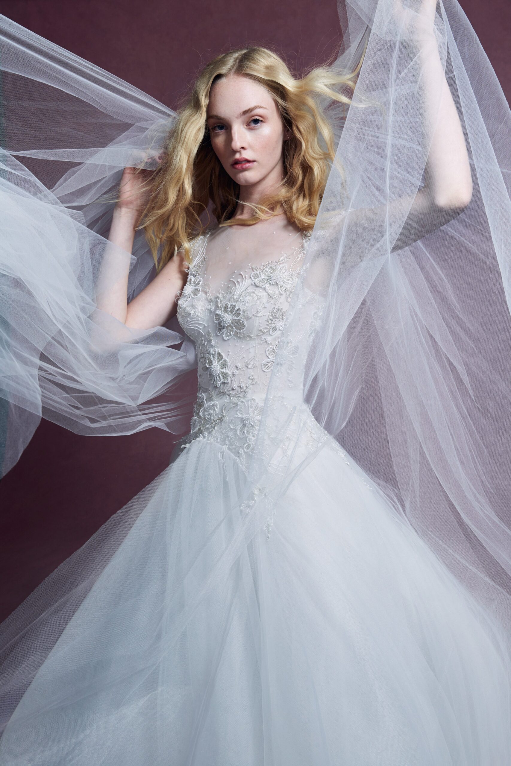 Marchesa F/W 20 Bridal Look 4