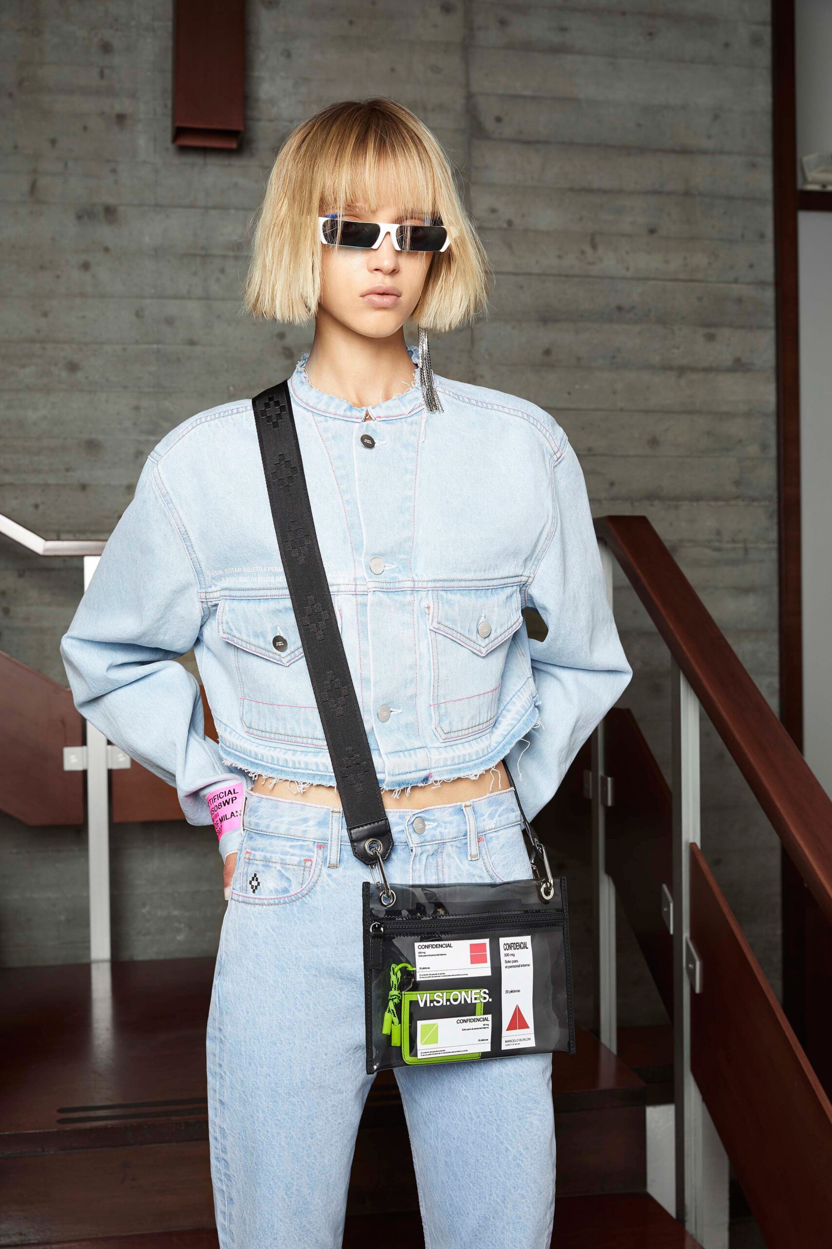 Marcelo Burlon County of Milan S/S 19 Look 4