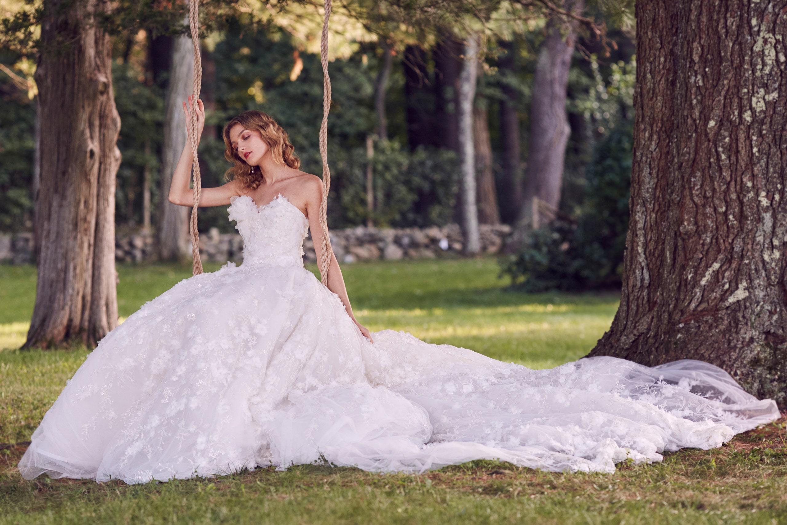 Marchesa F/W 19 Bridal Look 4