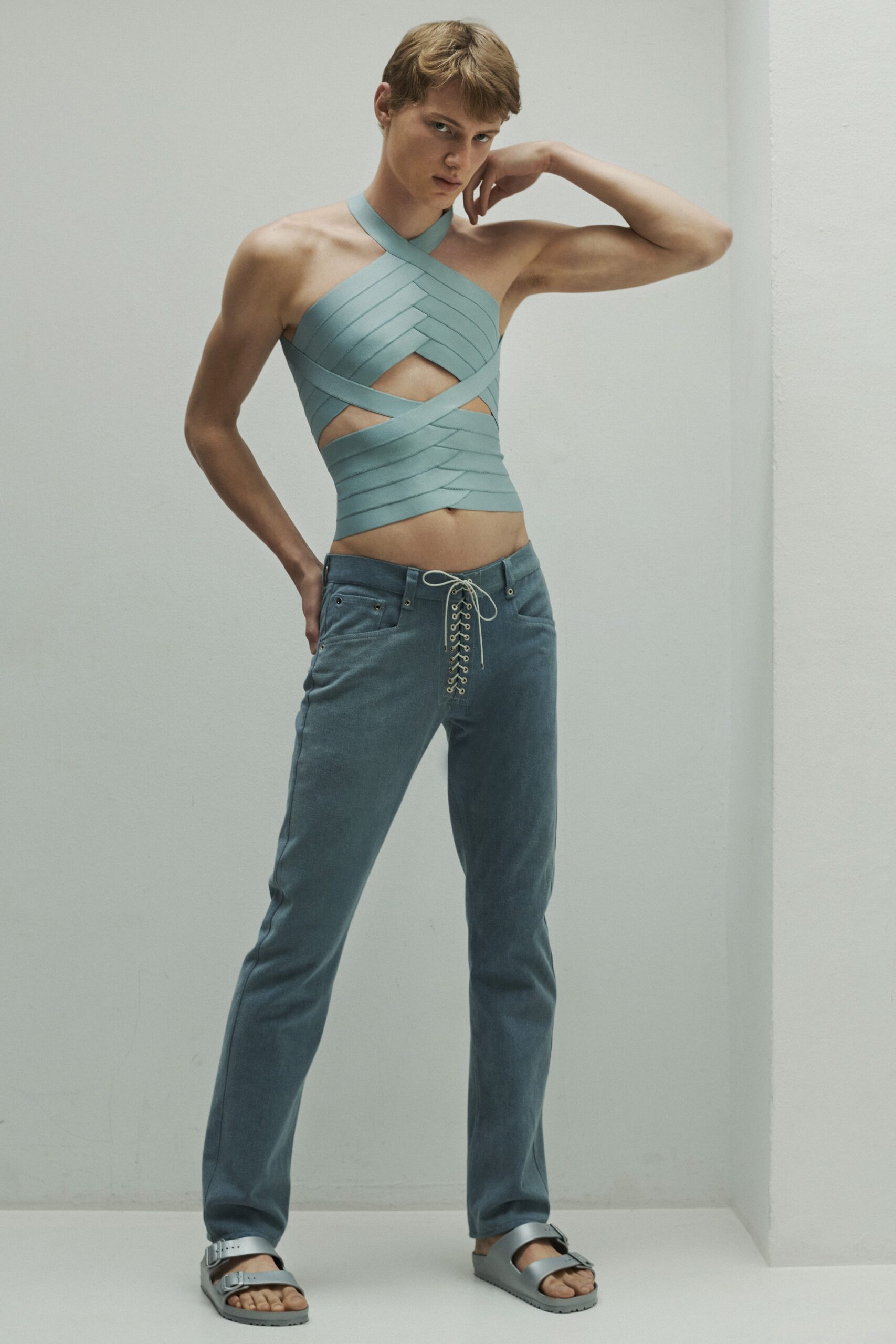 Ludovic de Saint Sernin S/S 21 Menswear Look 5