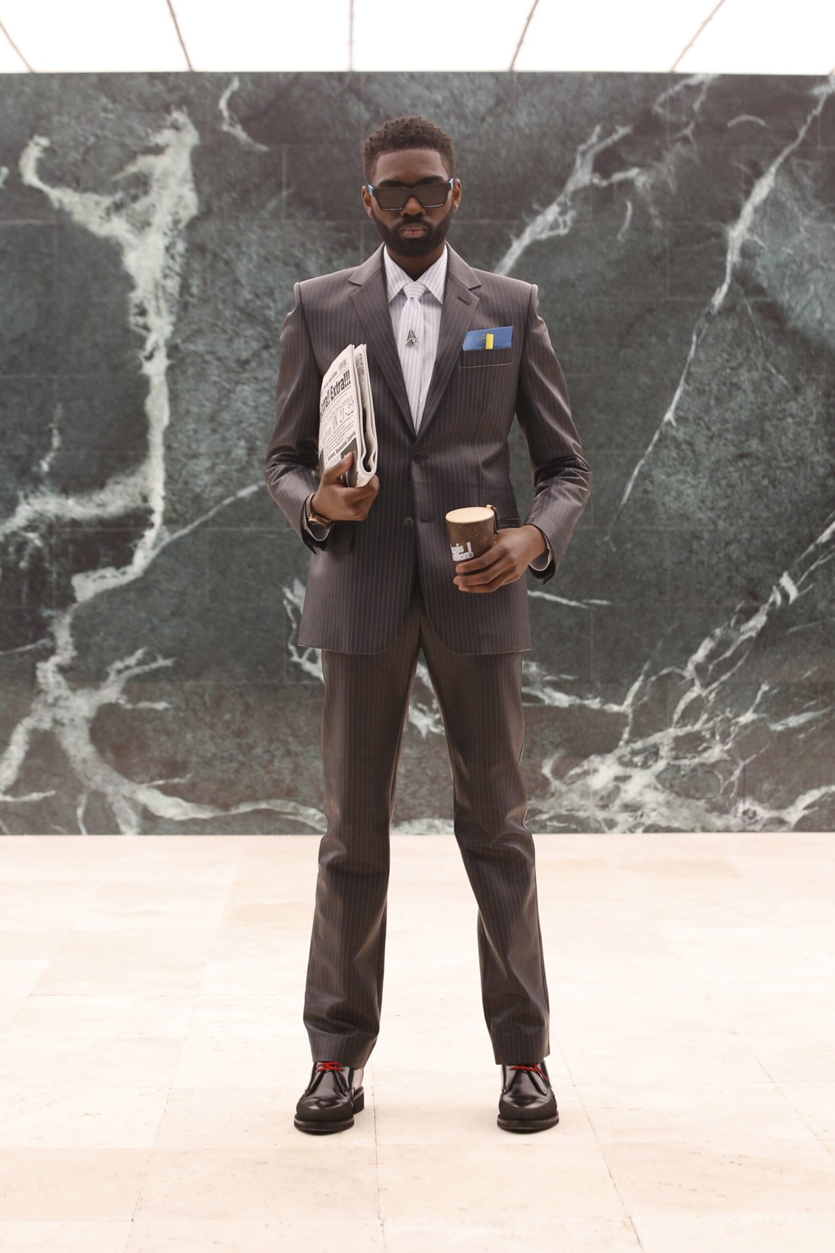 Louis Vuitton F/W 21 Menswear Look 5