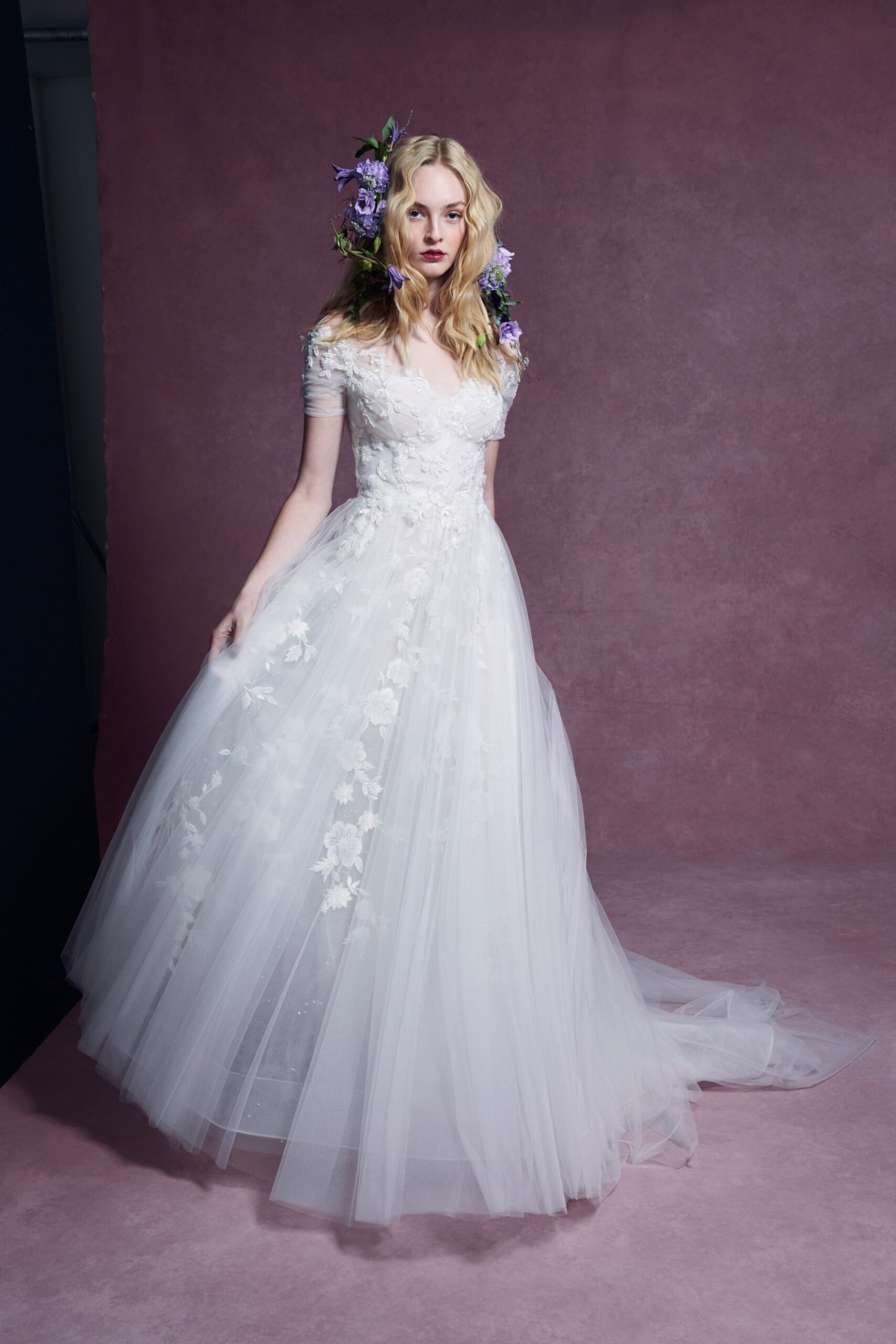 Marchesa F/W 20 Bridal Look 5
