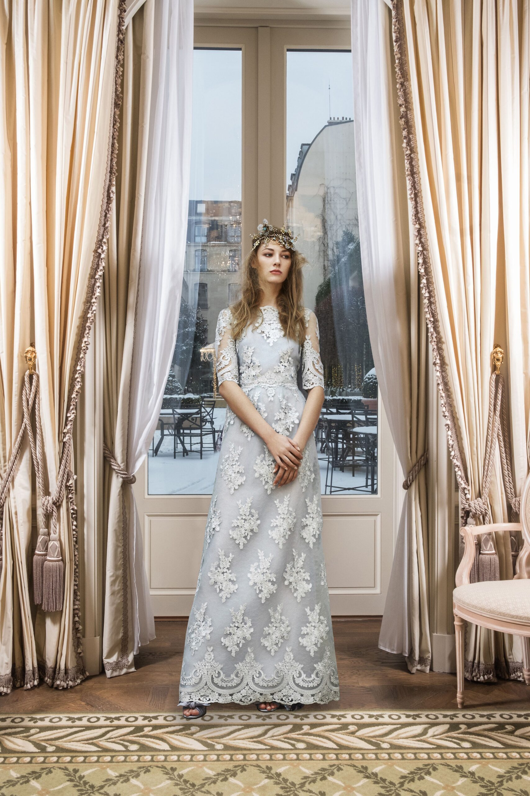 Luisa Beccaria S/S 19 Couture Look 6