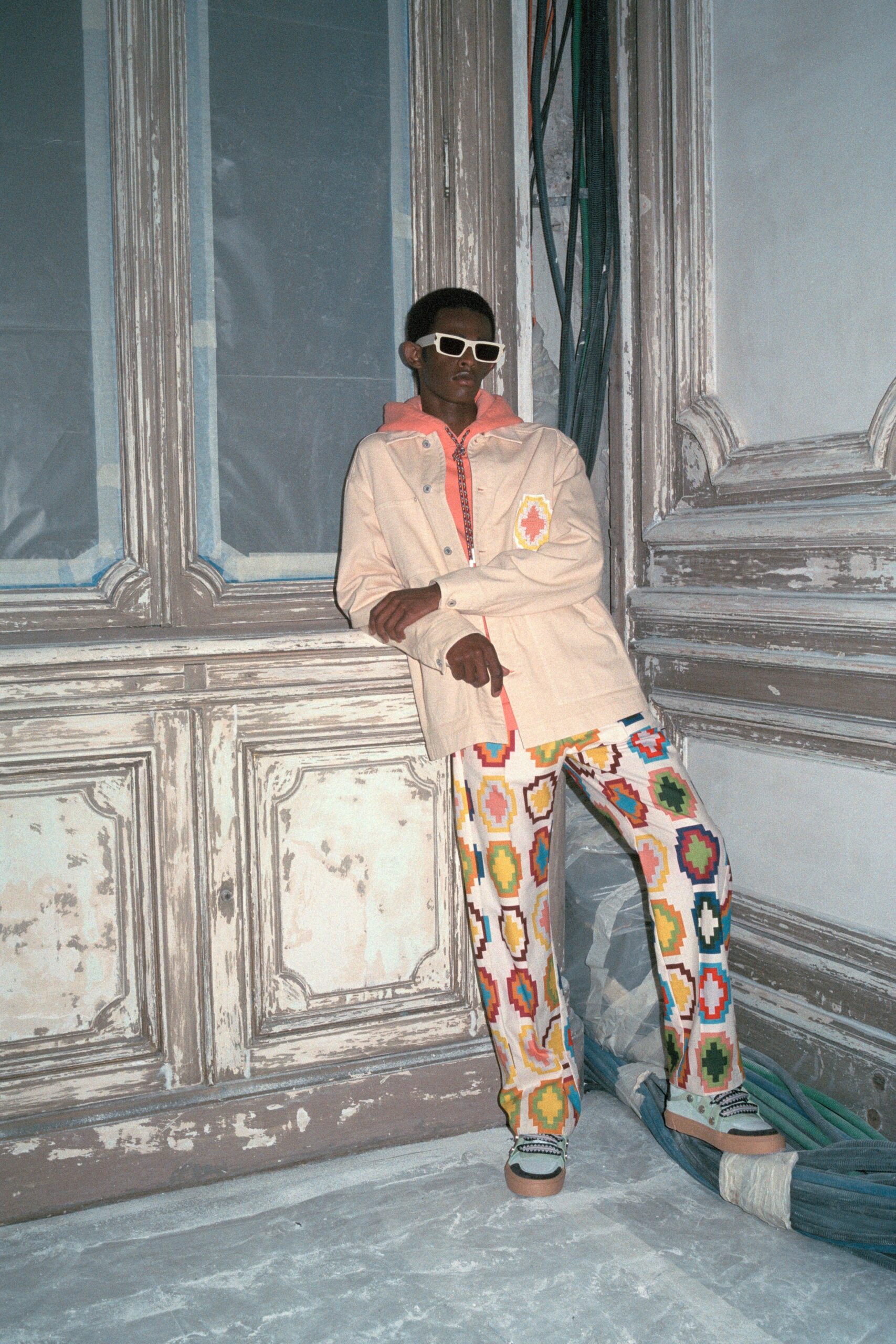 Marcelo Burlon County of Milan S/S 22 Menswear Look 6